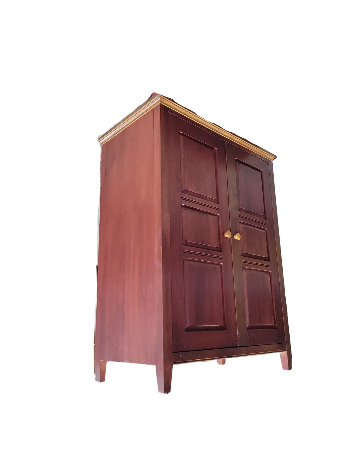 Ethan Allen Country Colors Cherry Entertainment Armoire