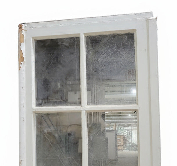 Antique French 10-Lite Double Doors with Nickel-Plated Brass Cremone Bolt and Original Hardware – From a Meade & Hamilton Designed Home