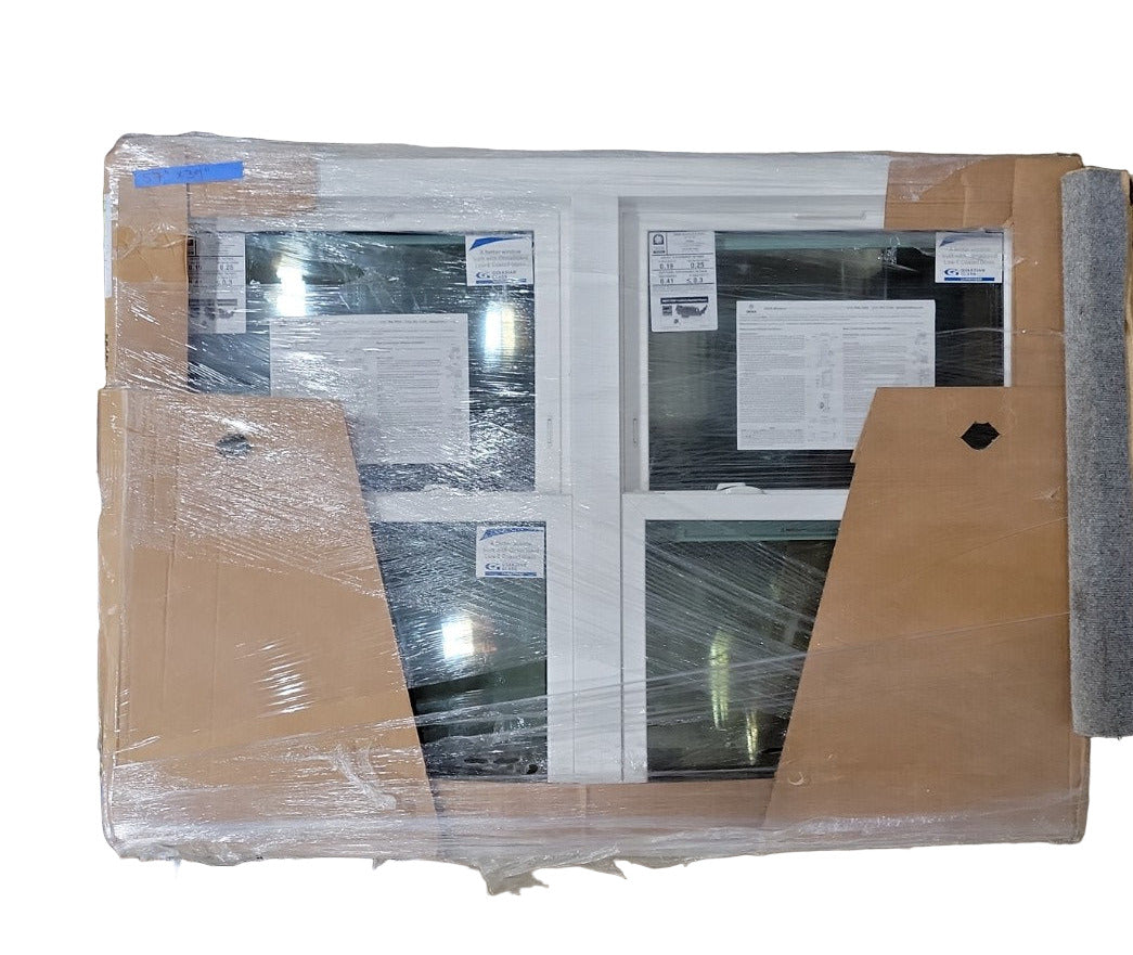 OKNA Double-Hung Vinyl Window Unit – 57" x 39"