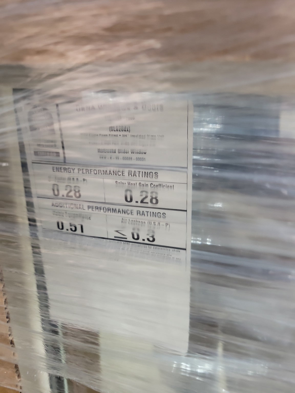 OKNA SL600DX Horizontal Sliding Window – 46 ¼" x 44 ¾"