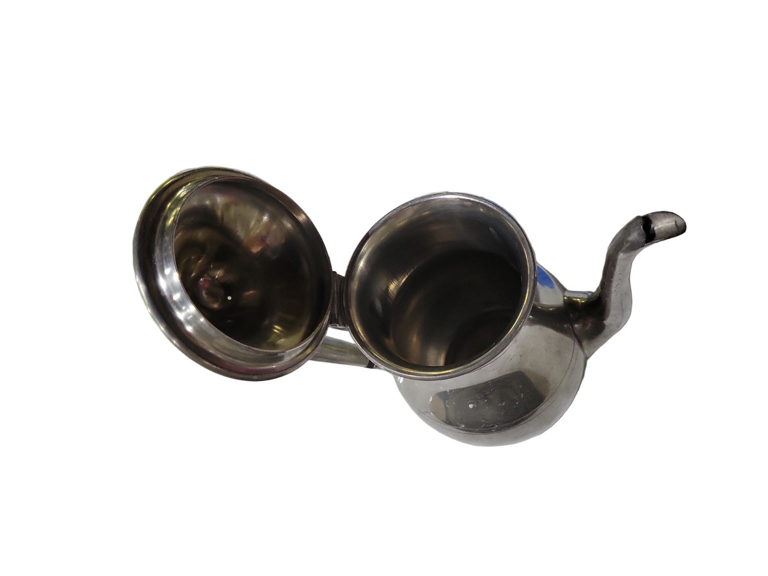 Vintage R.H. Macy & Co. Solid Pewter Coffee Pot – Marked #937