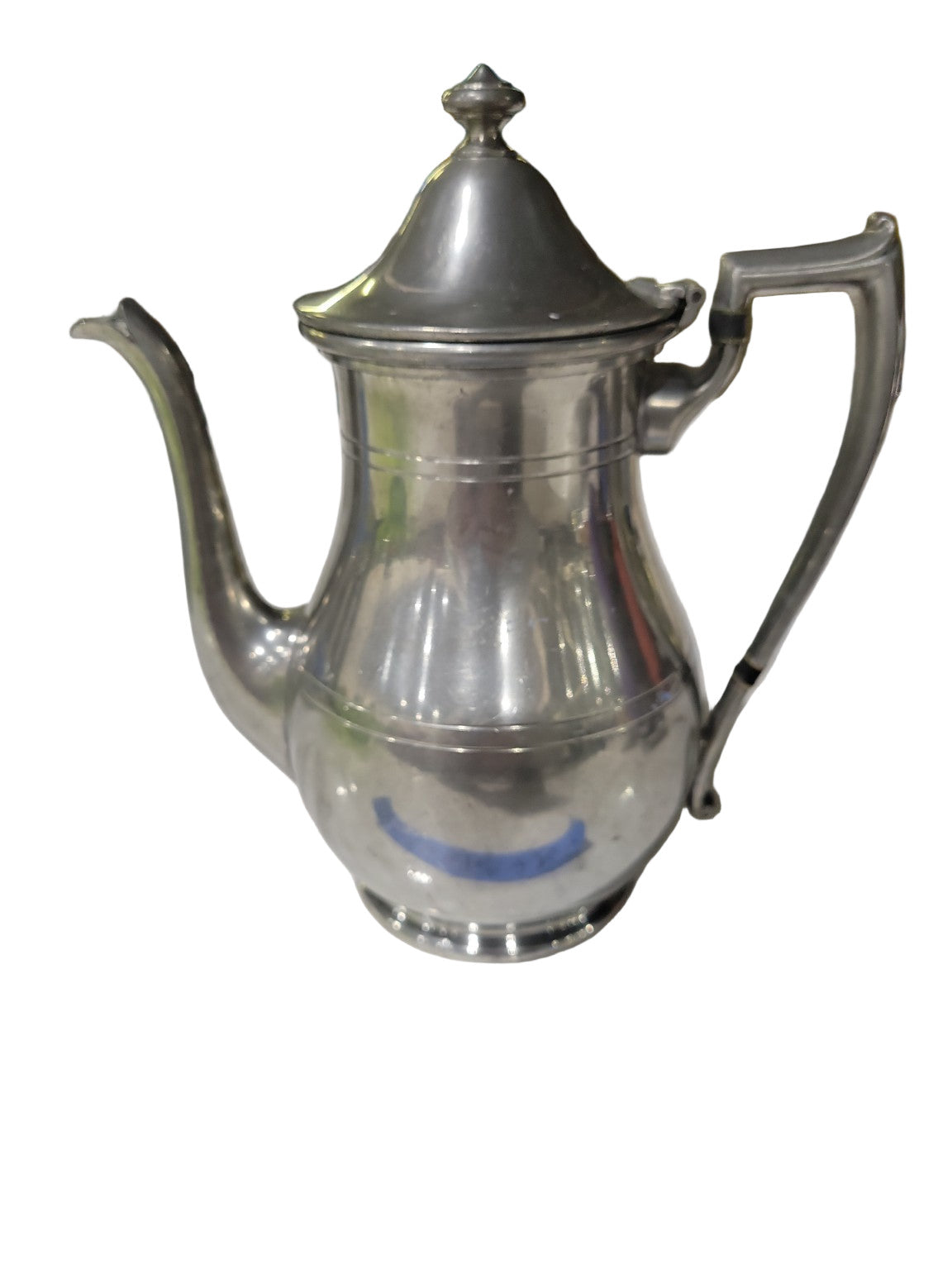 Vintage R.H. Macy & Co. Solid Pewter Coffee Pot – Marked #937