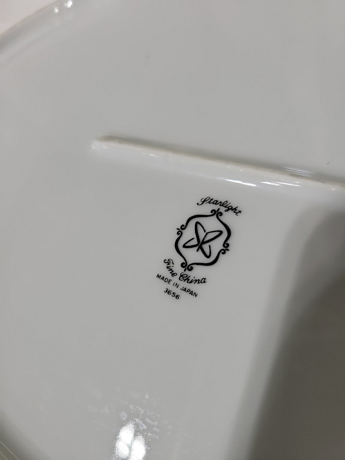 Starlight Fine China Oval Serving Platter – Made in Japan, Pattern #3656