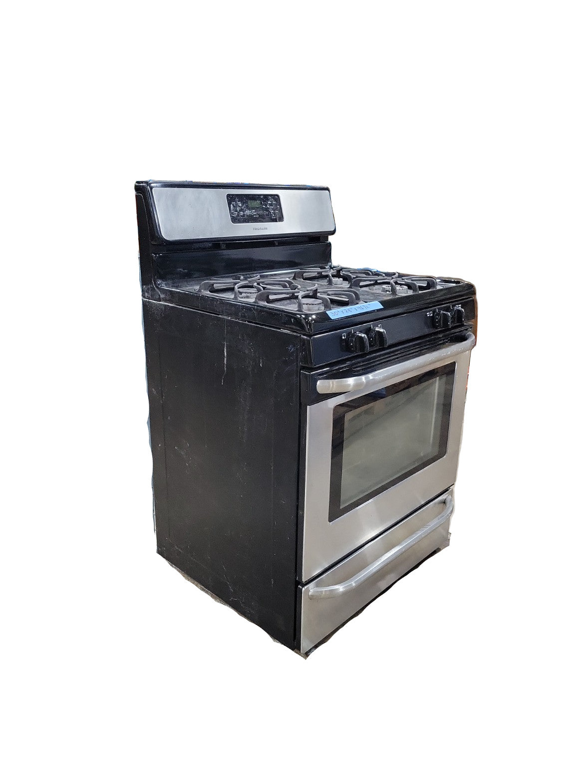 Frigidaire Stainless Steel Gas Range – 30” Freestanding Oven with Four Burners