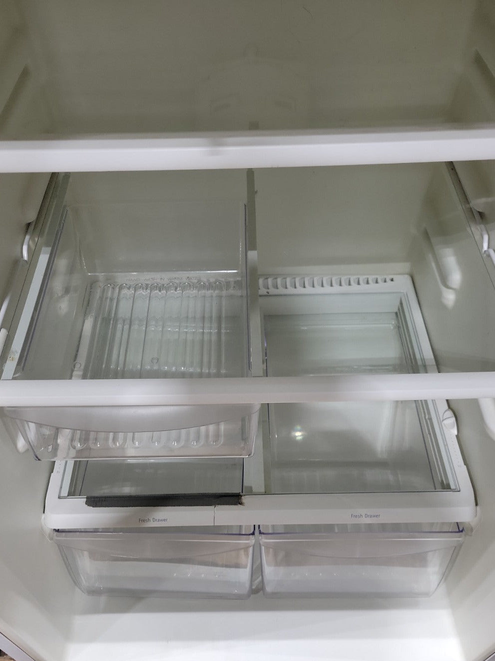 Frigidaire White Top-Freezer Refrigerator (As-Is)