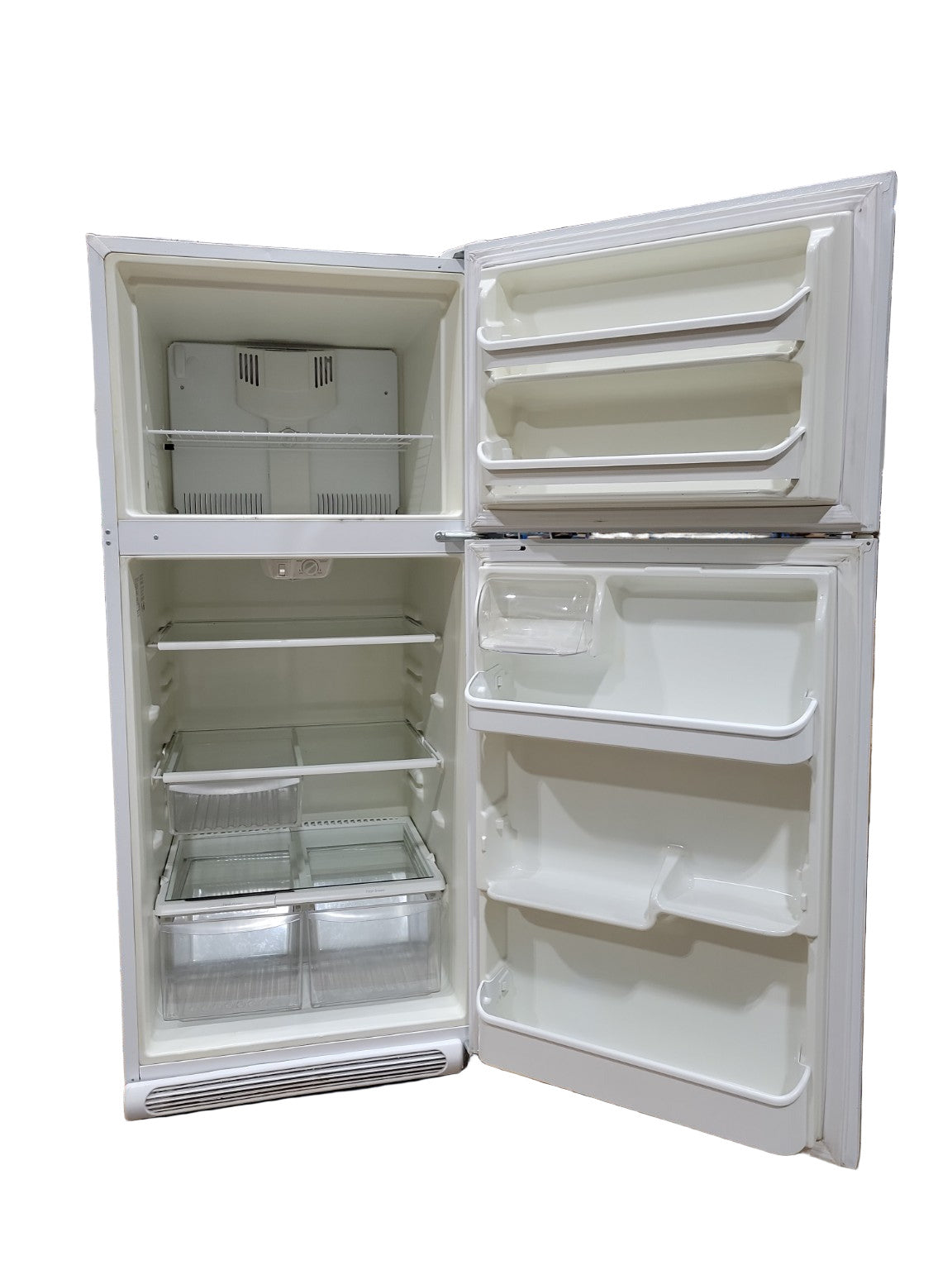 Frigidaire White Top-Freezer Refrigerator (As-Is)