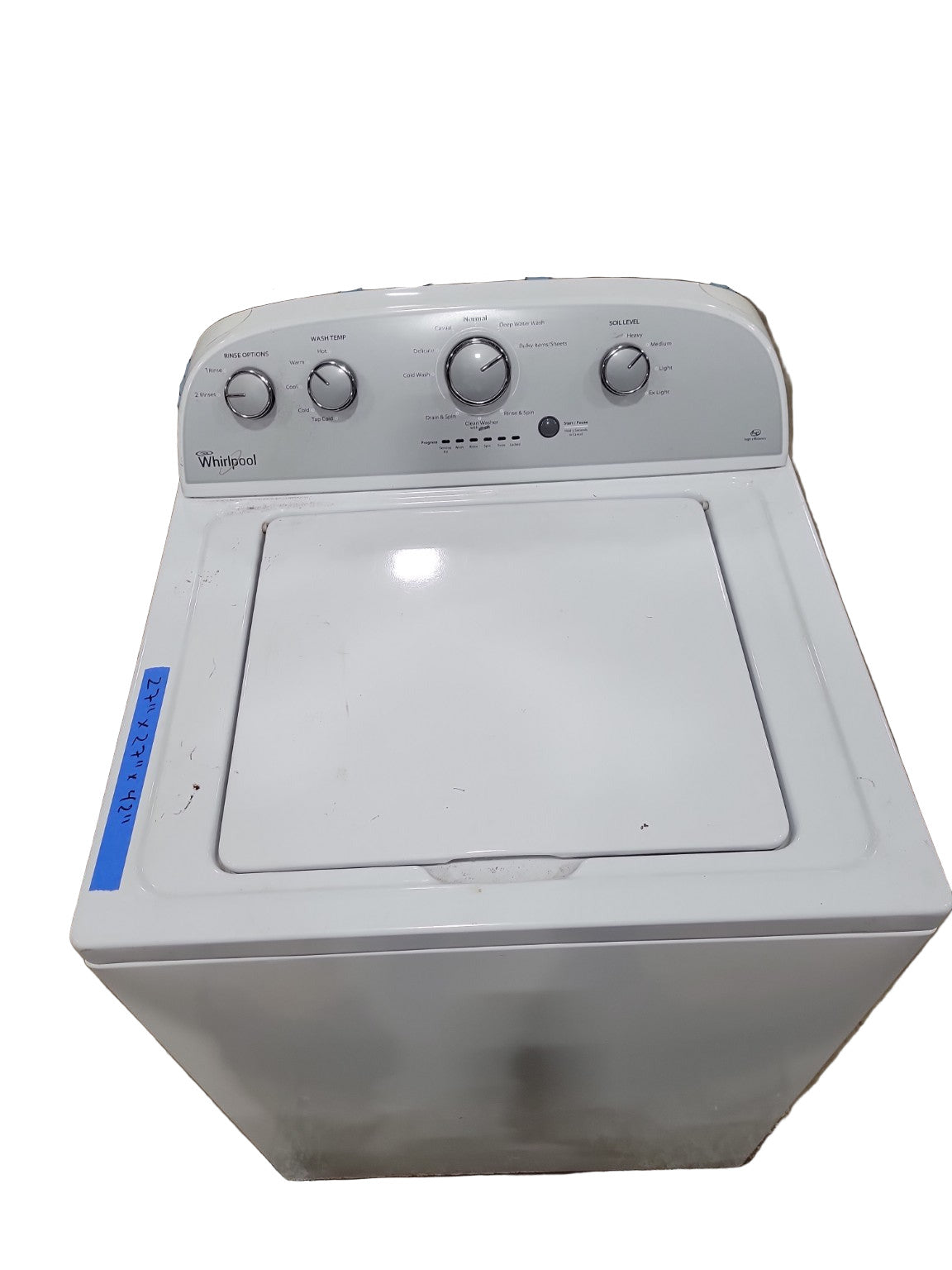 Whirlpool White Top-Load Washing Machine (As-Is)