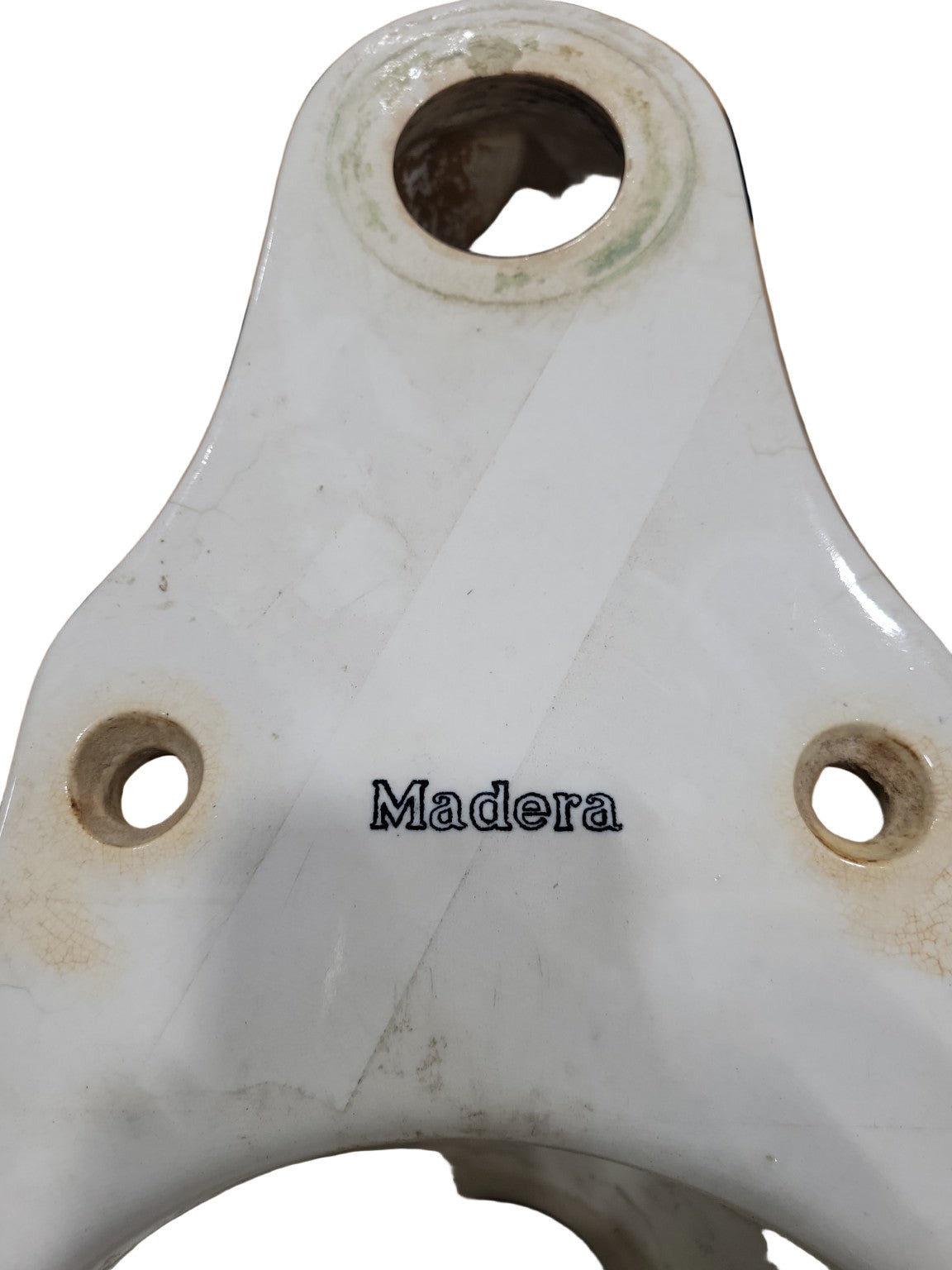 Antique Thomas Maddock’s Sons “Madera” Vitreous China Toilet Bowl – Made in U.S.A.