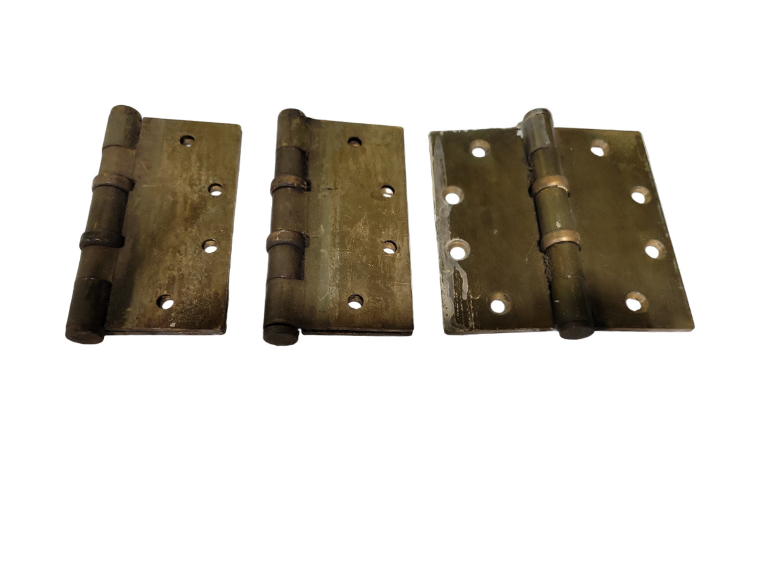 McKinney Brass Ball-Tip Commercial Door Hinge – 4 ½" x 4 ½"