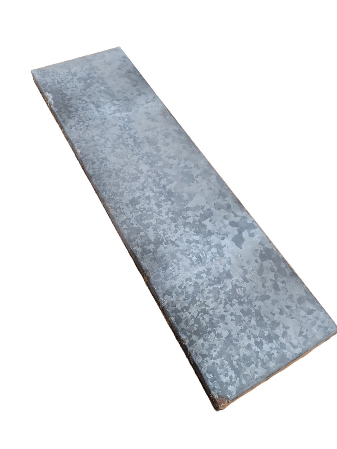 Galvanized Steel Radiator Cover Top Panel – Salvaged Industrial Metal