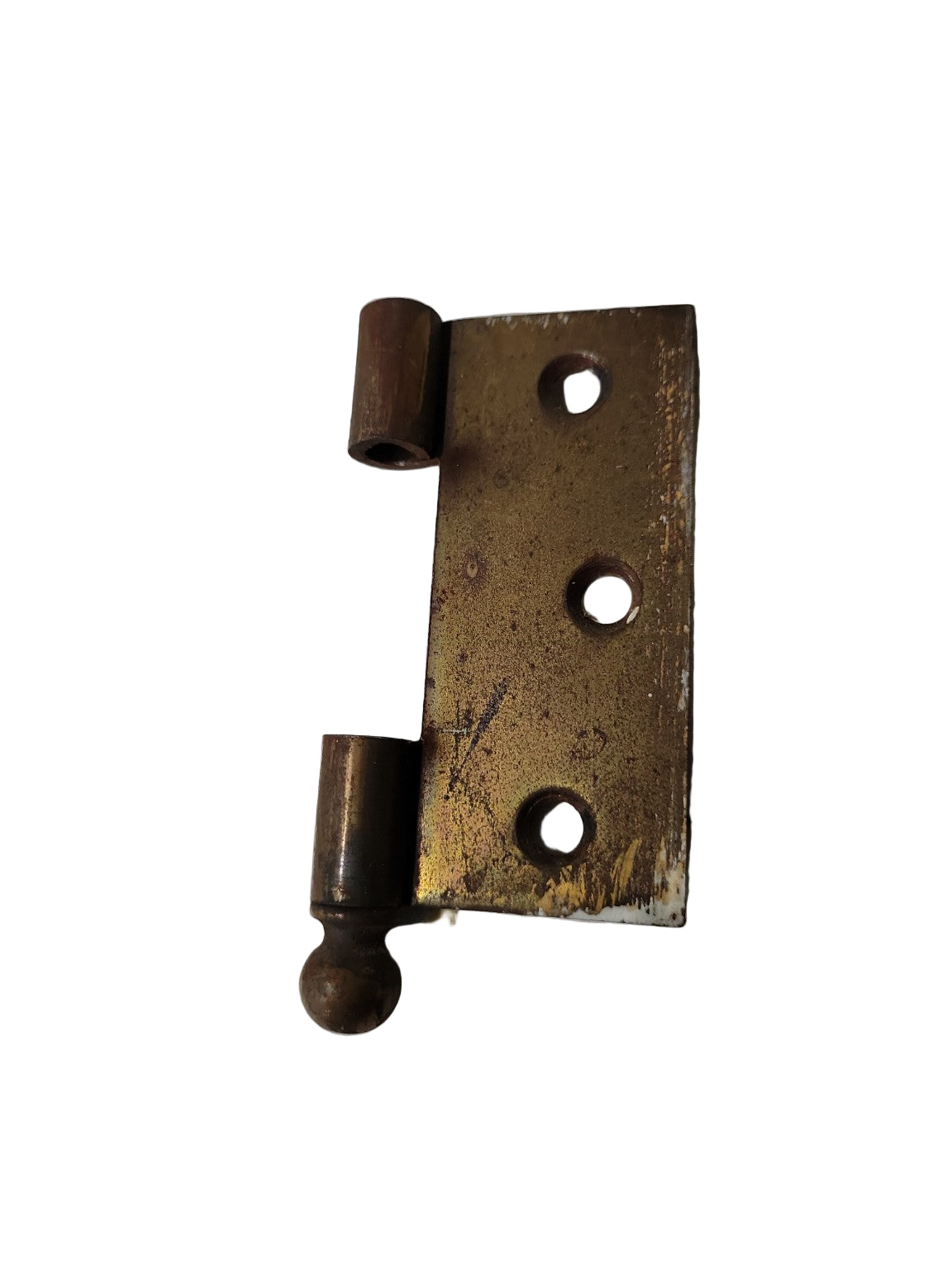 Antique Solid Brass Entry Door Hinge Half – 3" x 1 ½"