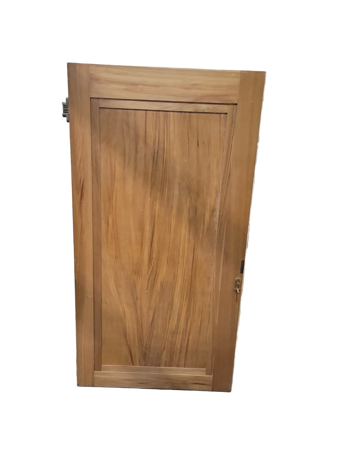 Mid-Century Solid Wood Cabinet Door with Spring-Loaded Pivot Hardware – 27 ⅛" x 53"