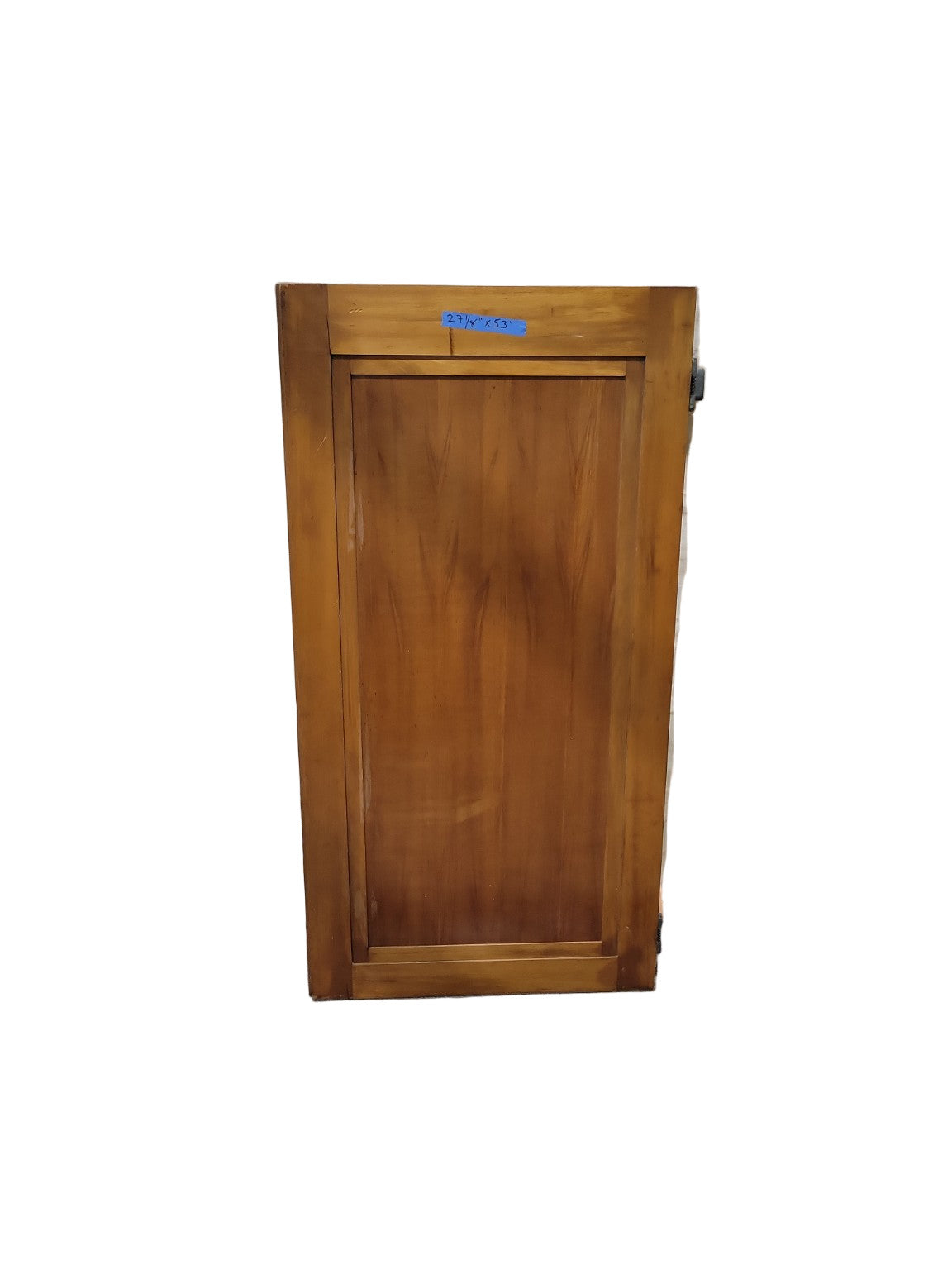Mid-Century Solid Wood Cabinet Door with Spring-Loaded Pivot Hardware – 27 ⅛" x 53"