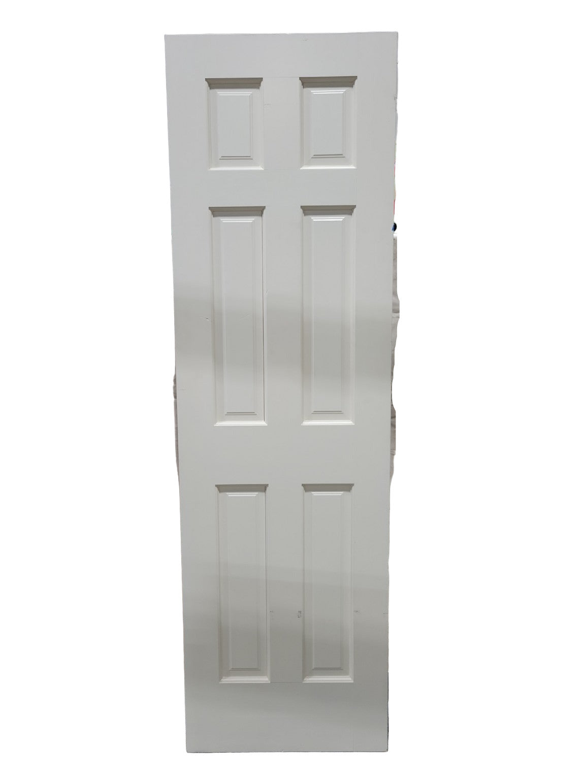 Modern Six-Panel Interior Door – White Painted Finish – 23 ⅞" x 80"