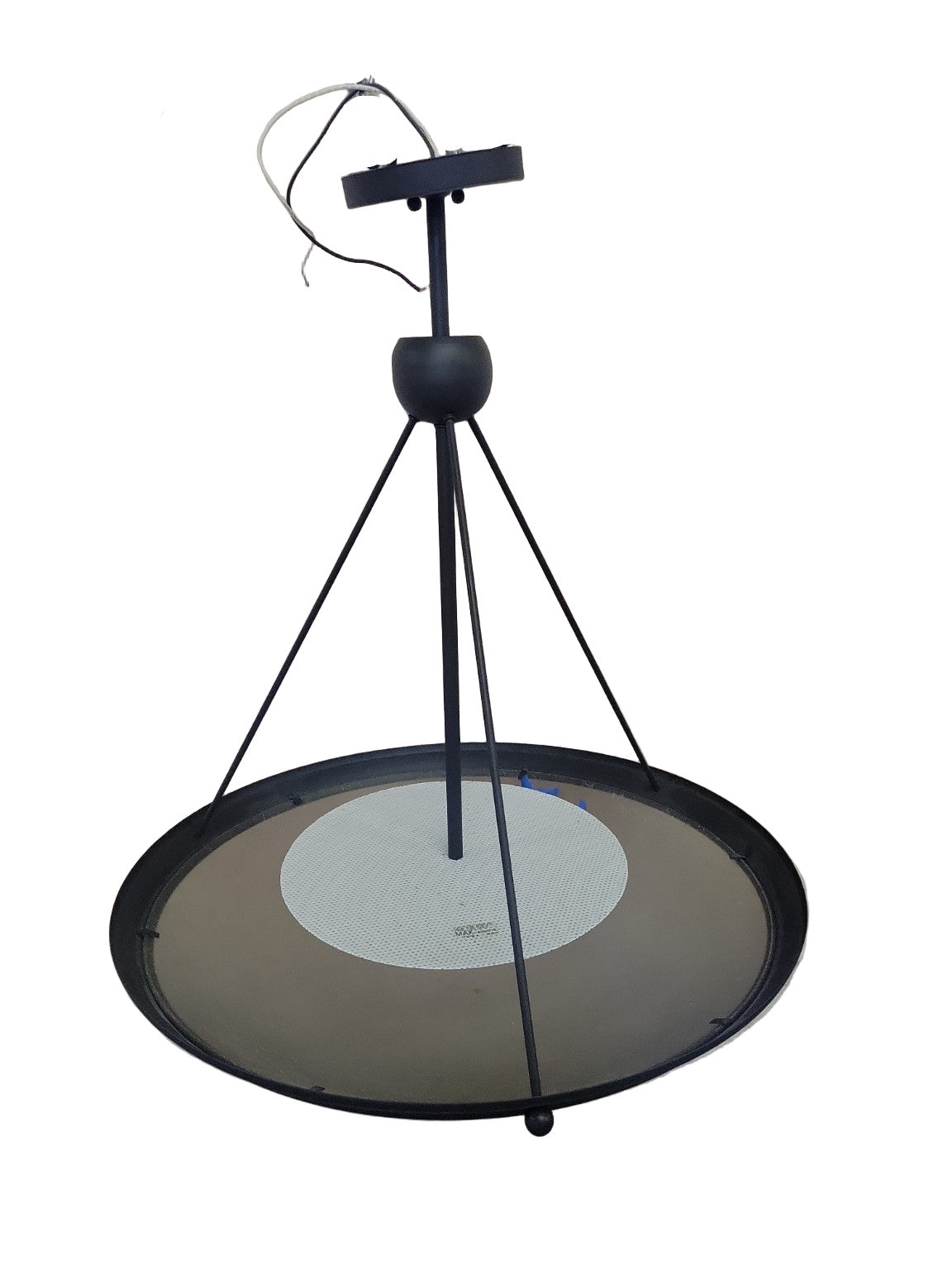 Modern Industrial Pendant Light – Dark Bronze Finish with Frosted Glass