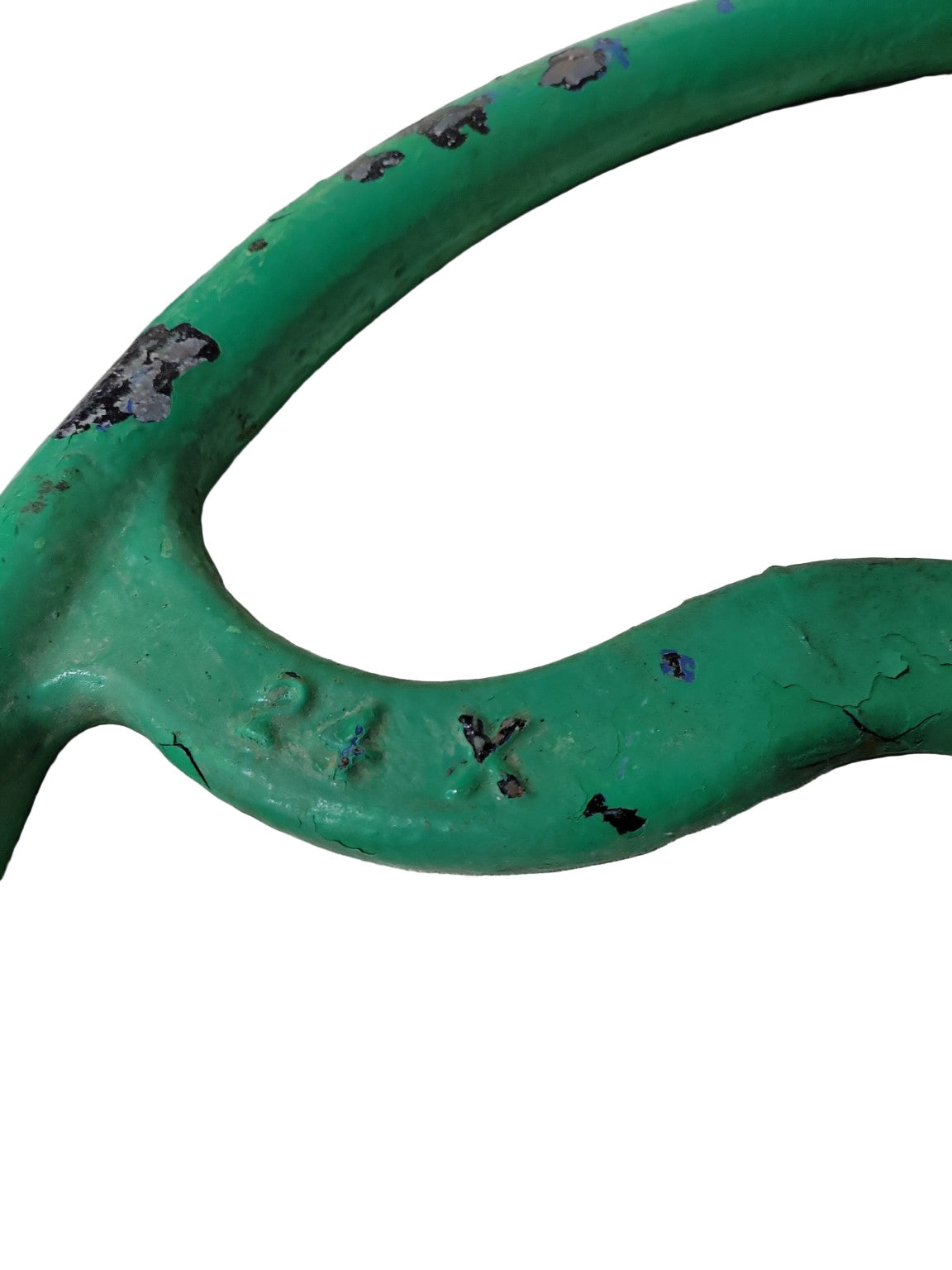 Large Industrial Cast Iron Valve Wheel – Jenkins Bros. 24" Green Handwheel