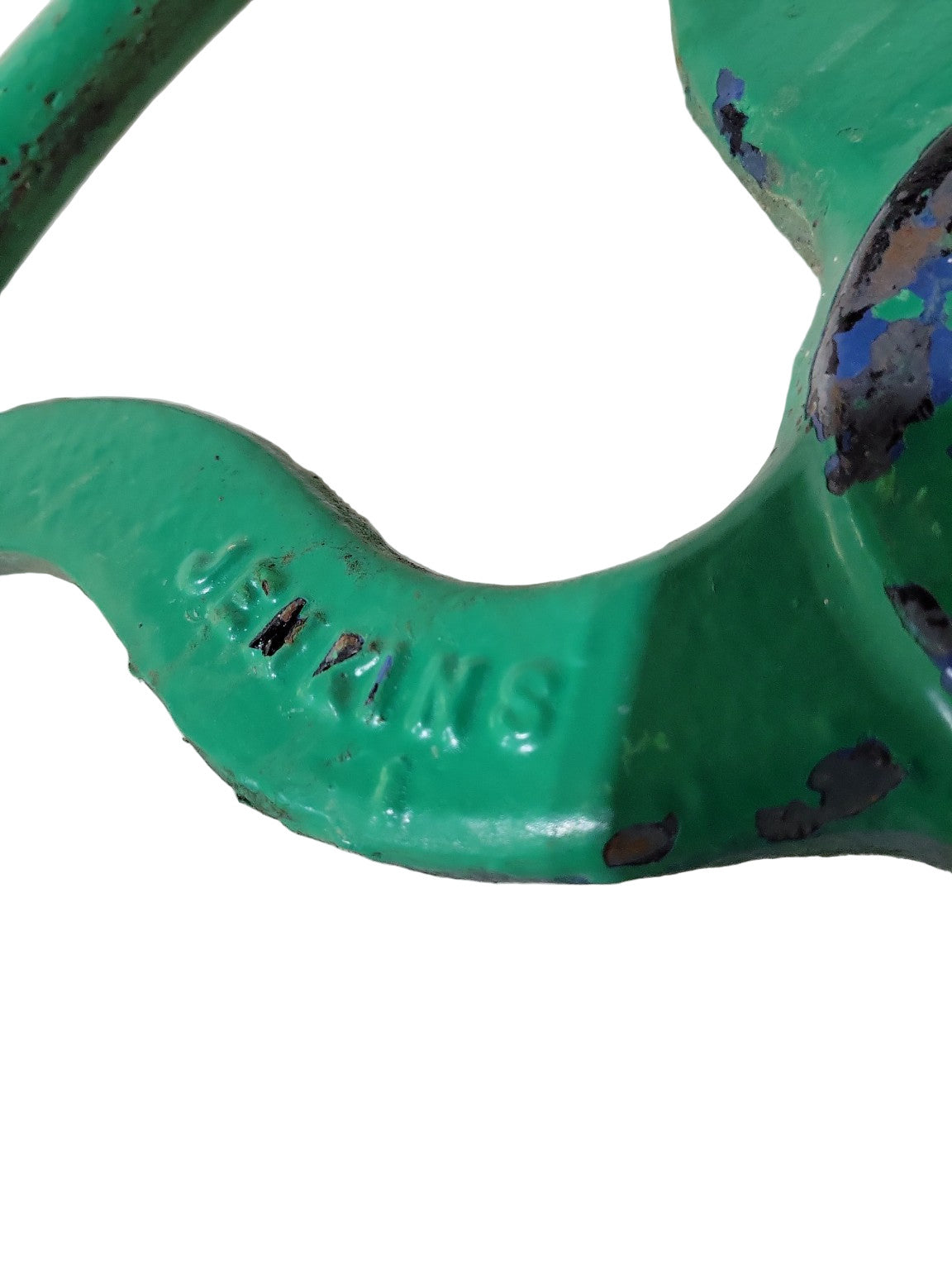 Large Industrial Cast Iron Valve Wheel – Jenkins Bros. 24" Green Handwheel