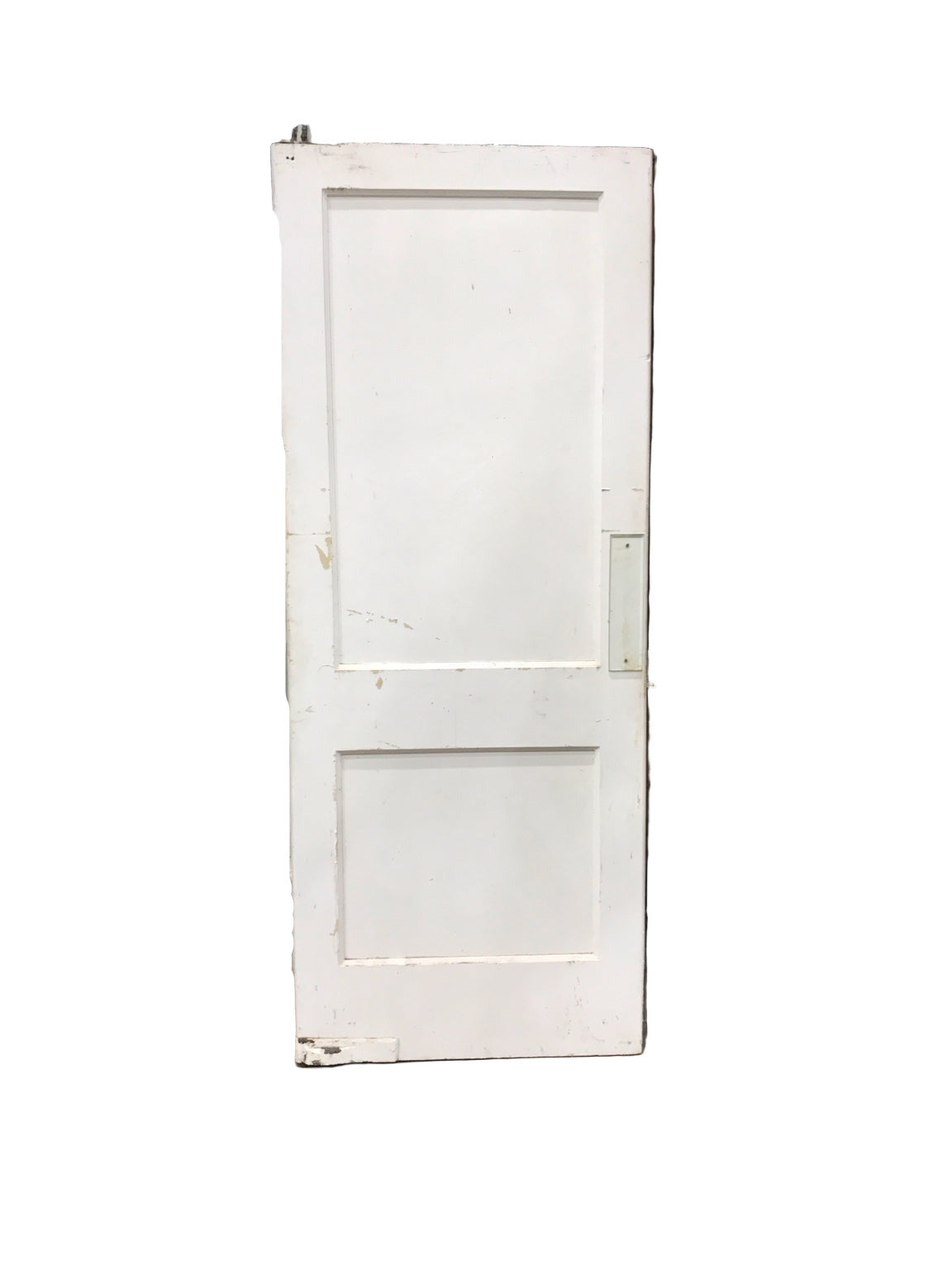 Vintage White 2-Panel Swing Door