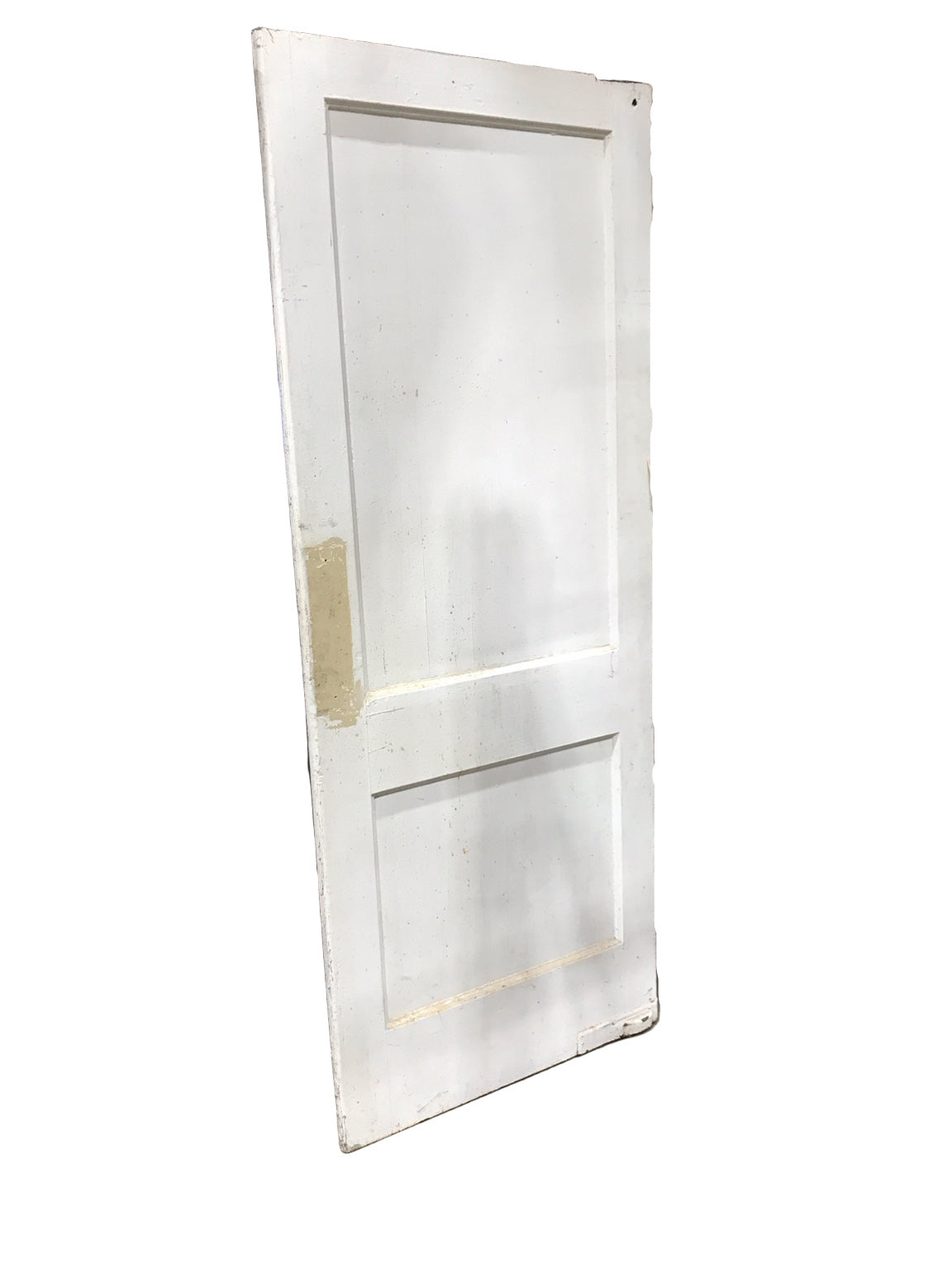 Vintage White 2-Panel Swing Door