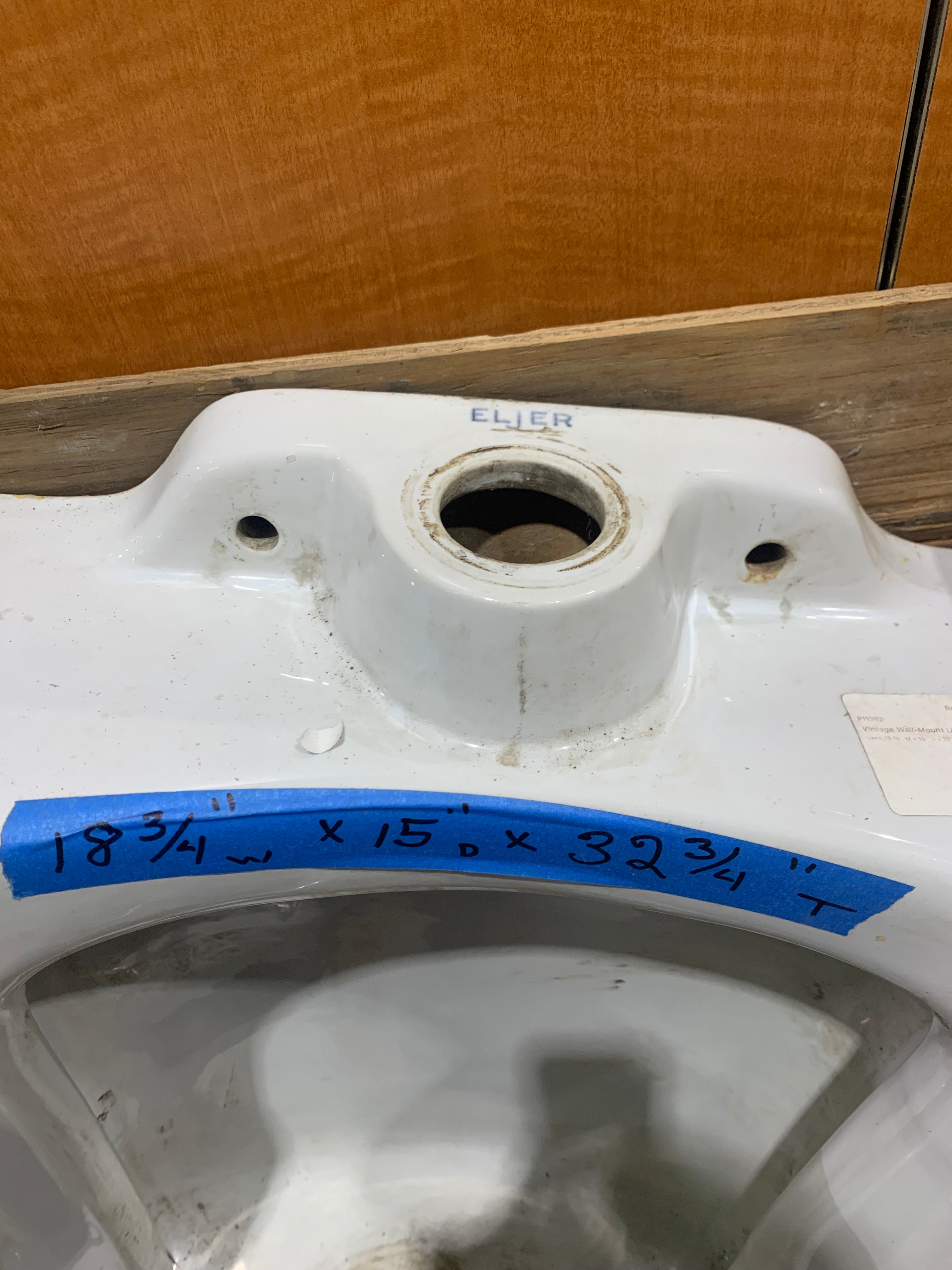 Vintage Wall-Mount Urinal (Eljer Brand)