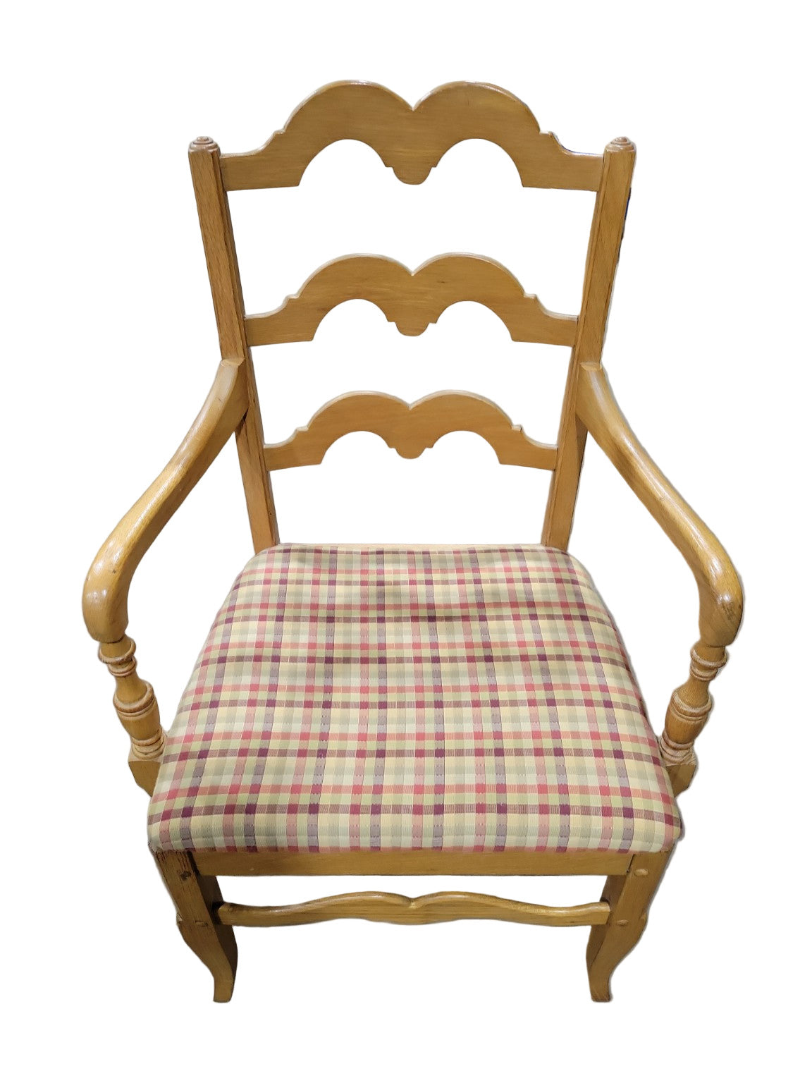 French Country Extension Dining Set – Oak Veneer Table with 6 Chairs (2 Armchairs, 4 Side Chairs)