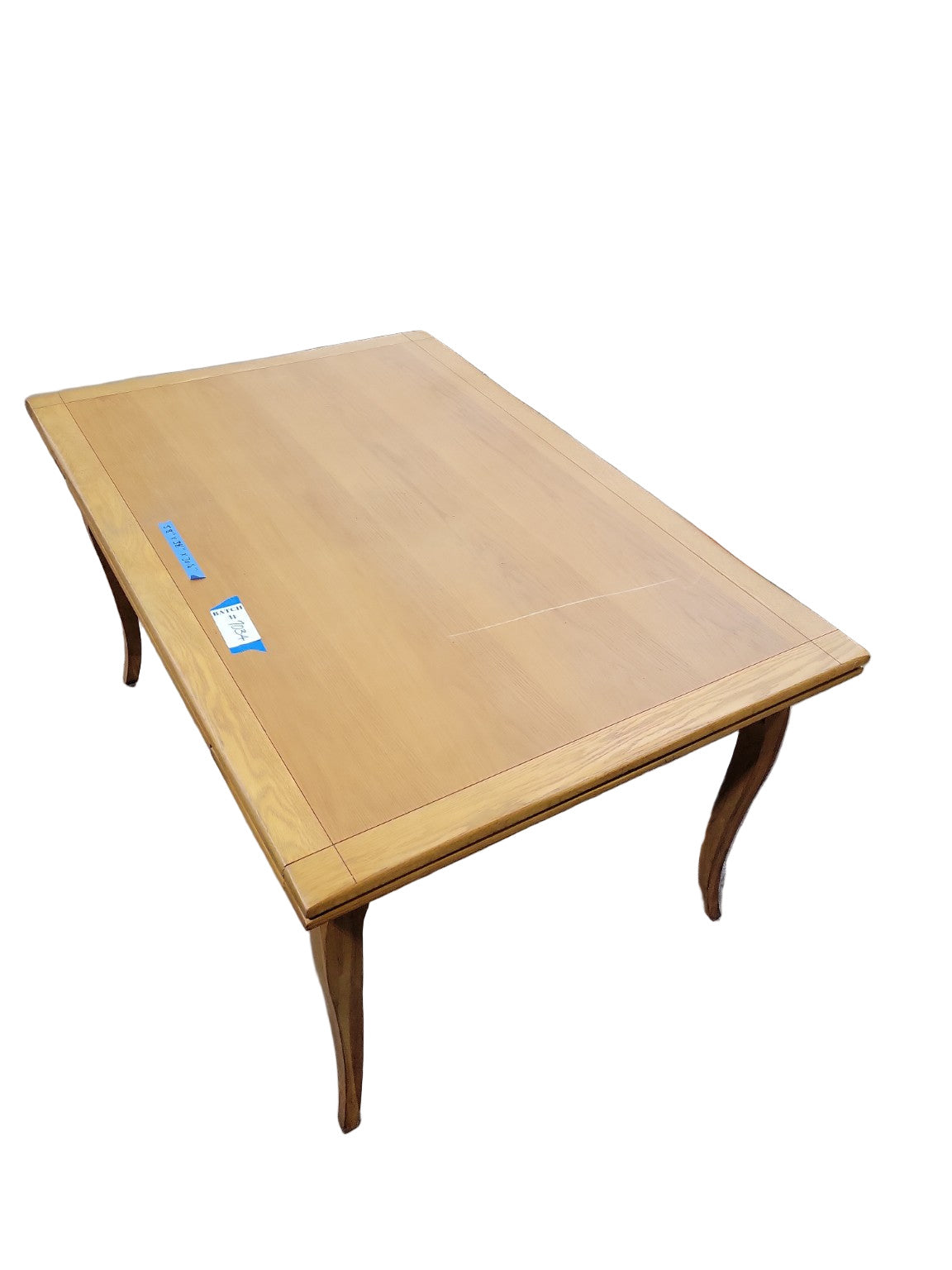 French Country Extension Dining Set – Oak Veneer Table with 6 Chairs (2 Armchairs, 4 Side Chairs)