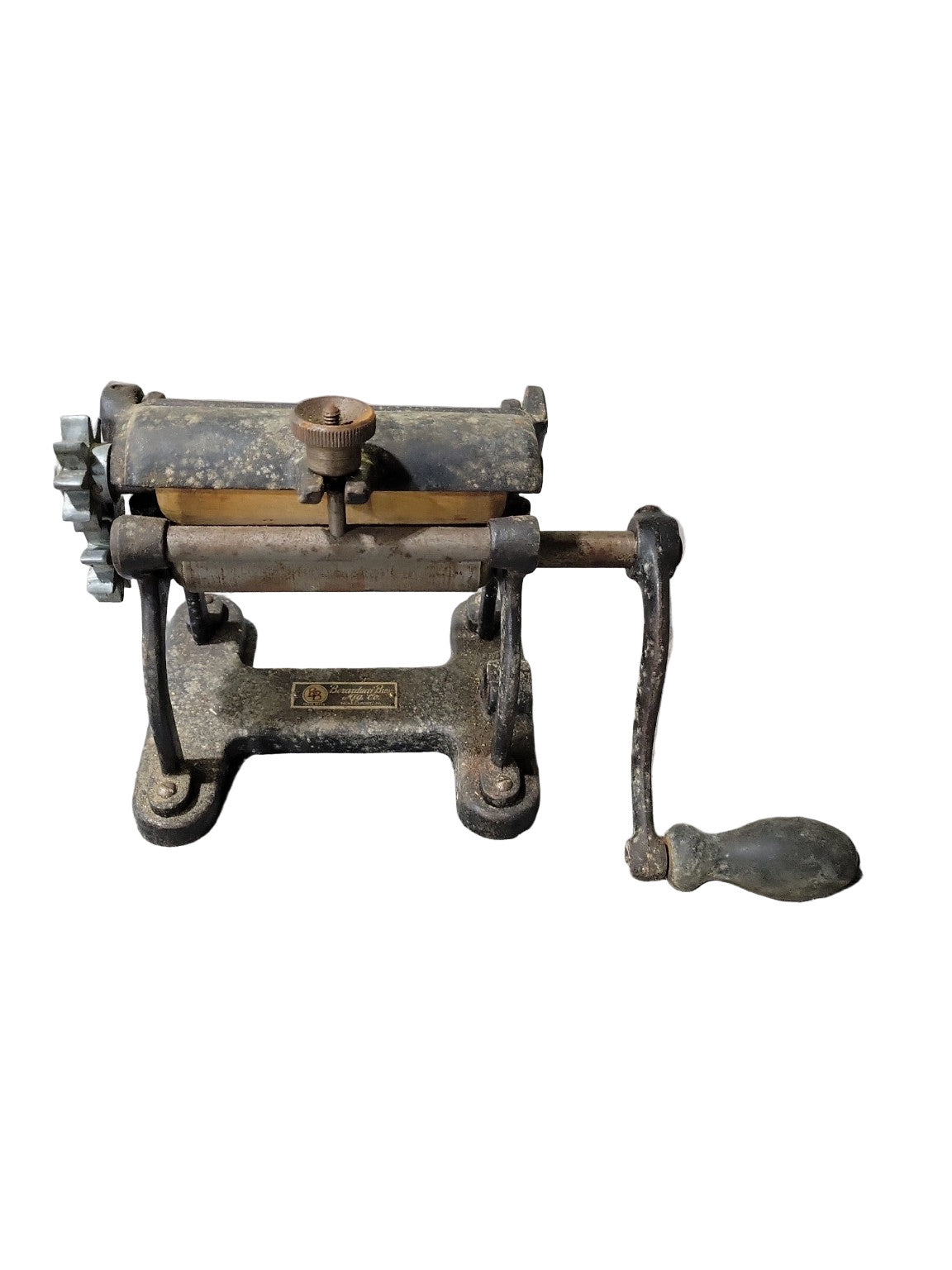 Vintage Pasta Cutter Machine – Berarducci Bros. with Interchangeable Dies