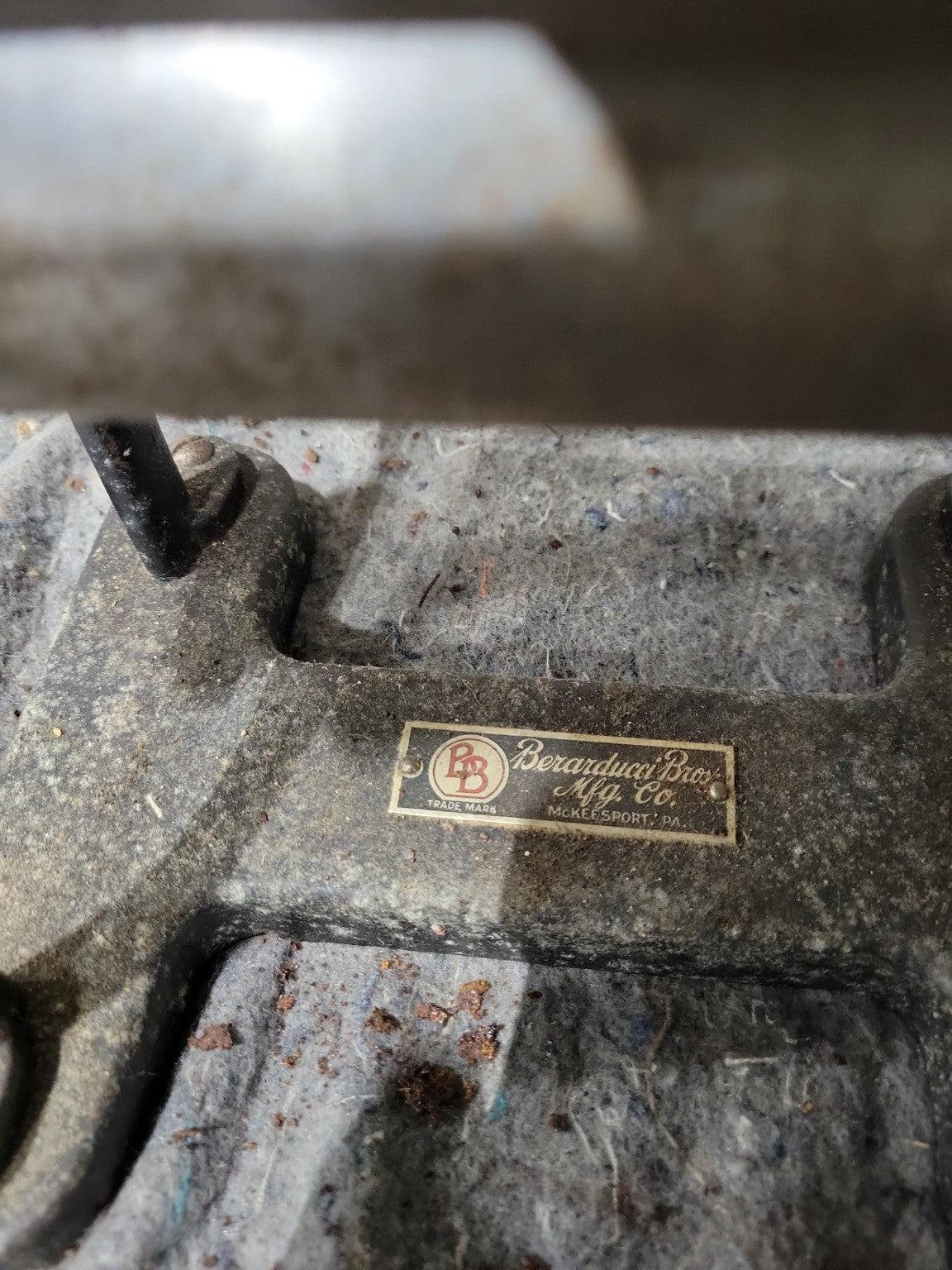 Vintage Pasta Cutter Machine – Berarducci Bros. with Interchangeable Dies