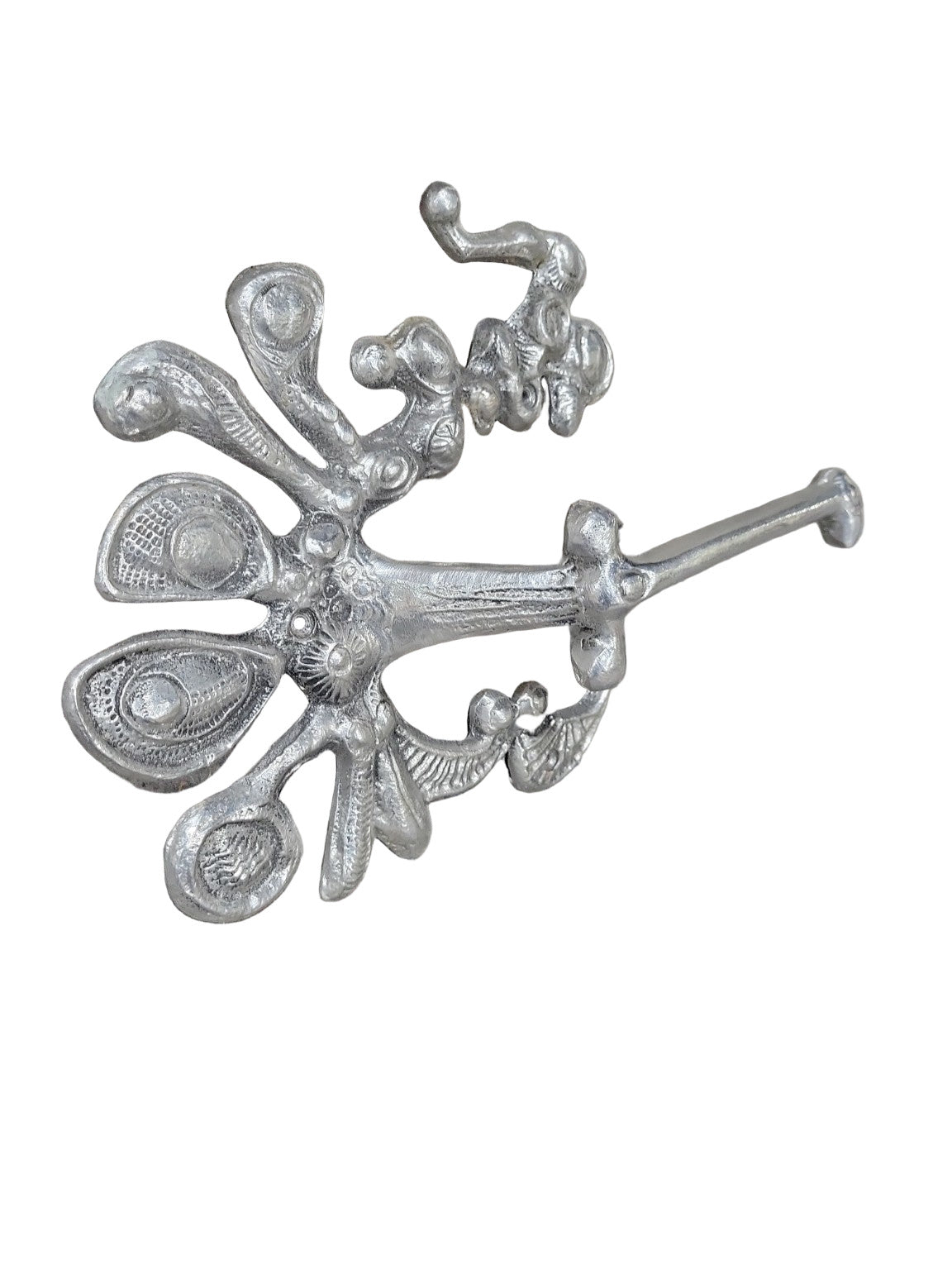 Drumm Cast Aluminum Toilet Paper Holder – Organic Abstract Form (1983)