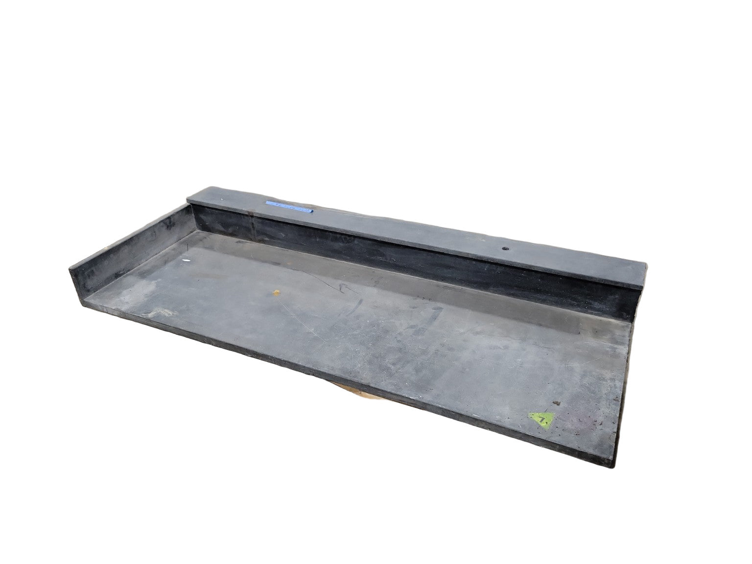 Reclaimed Soapstone Countertop with Raised Back and Side Lip – 71" x 30" x 7 ¼"
