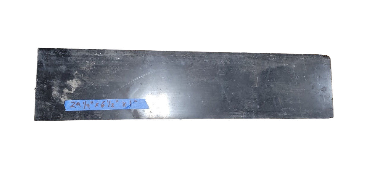Honed Black Granite Slab – 29 ¼" x 6 ½" x 1"