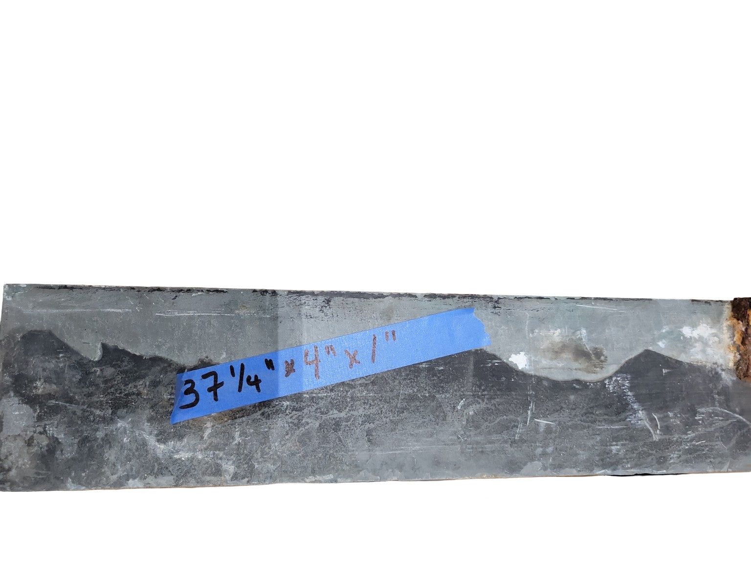 Reclaimed Soapstone Strip – 37 ¼" x 4" x 1"