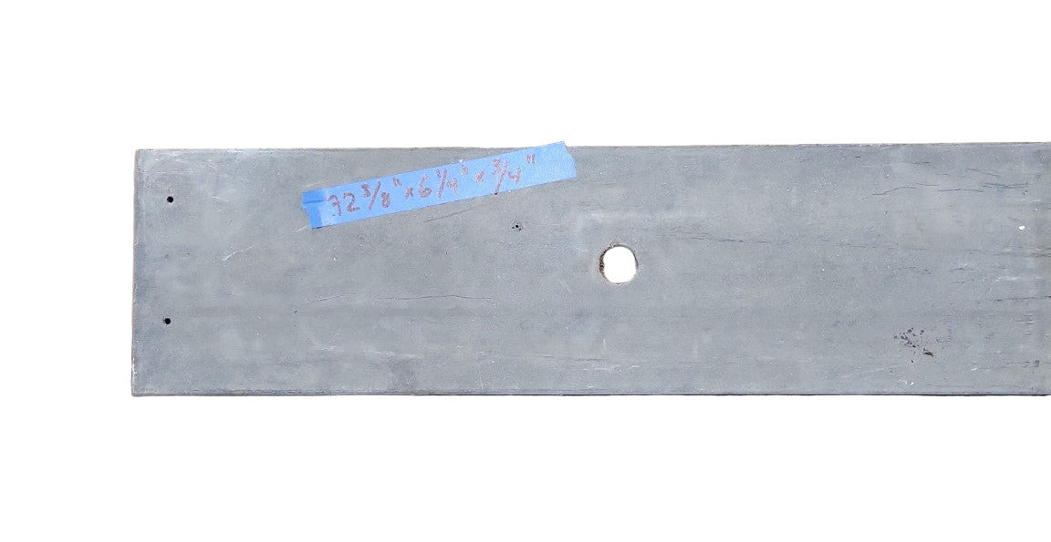 Reclaimed Soapstone Slab – 72 ⅜" x 6 ¼" x ¾"