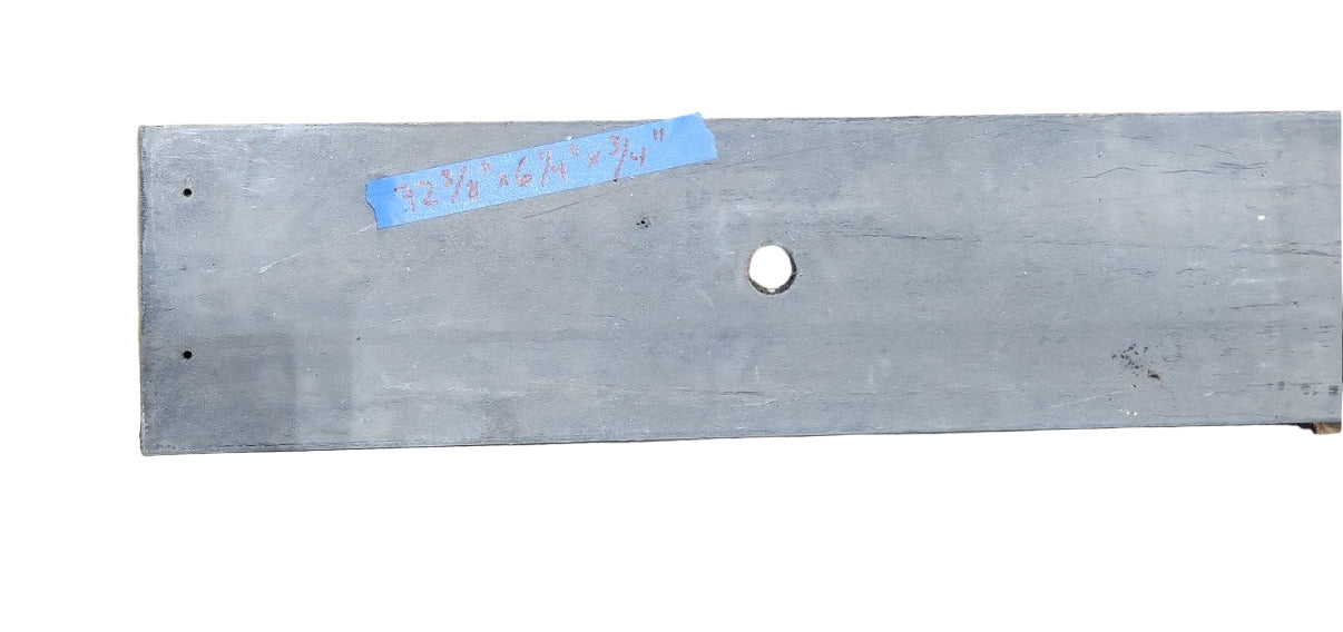 Reclaimed Soapstone Slab – 72 ⅜" x 6 ¼" x ¾"