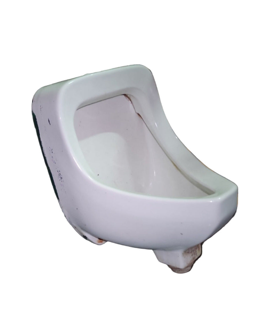 Vintage Porcelain Wall-Mount Urinal – Industrial Salvage from The Ugly Broad Bar, Cleveland, OH