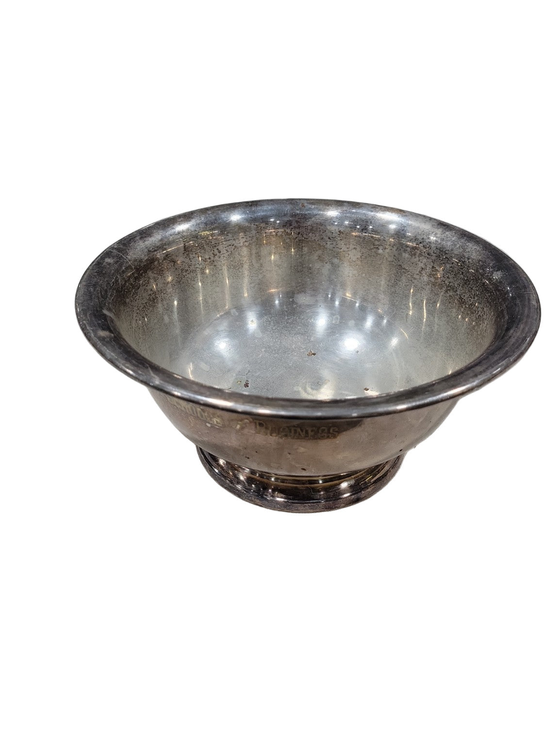 Engraved Silverplate Presentation Bowl – Ohio Deans of Schools of Business