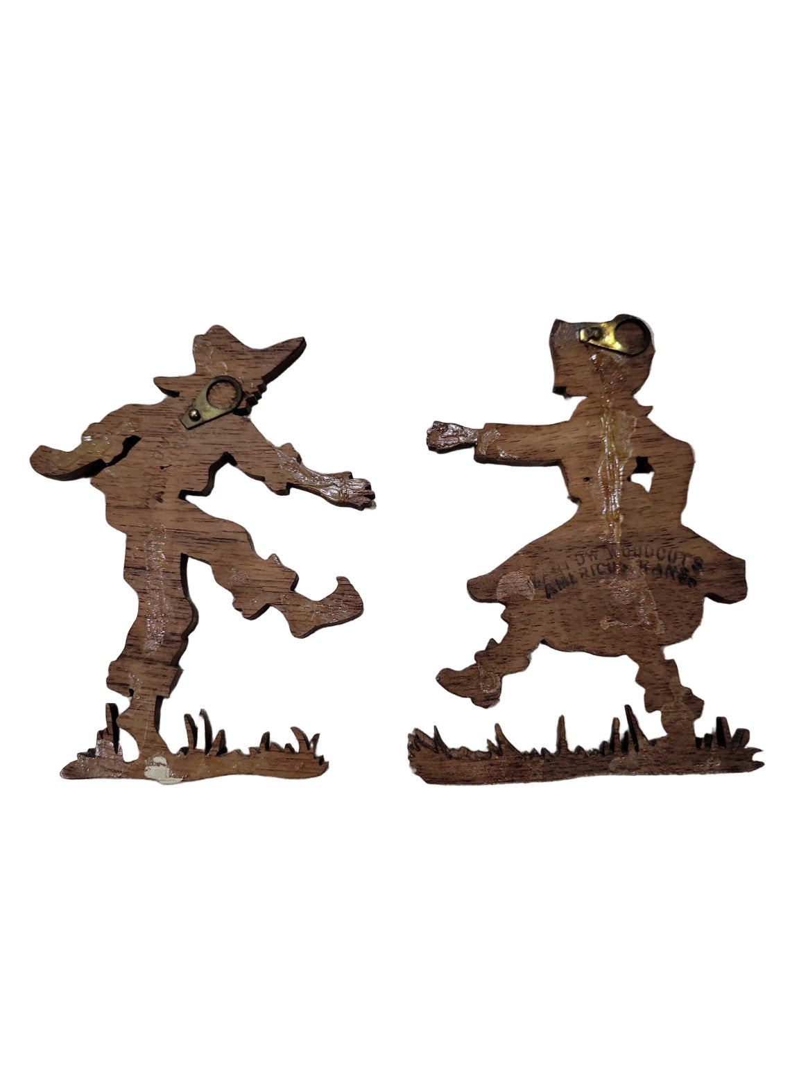 Marlow Woodcuts – Handcrafted Kansas Walnut Wall Art (Set of 2)