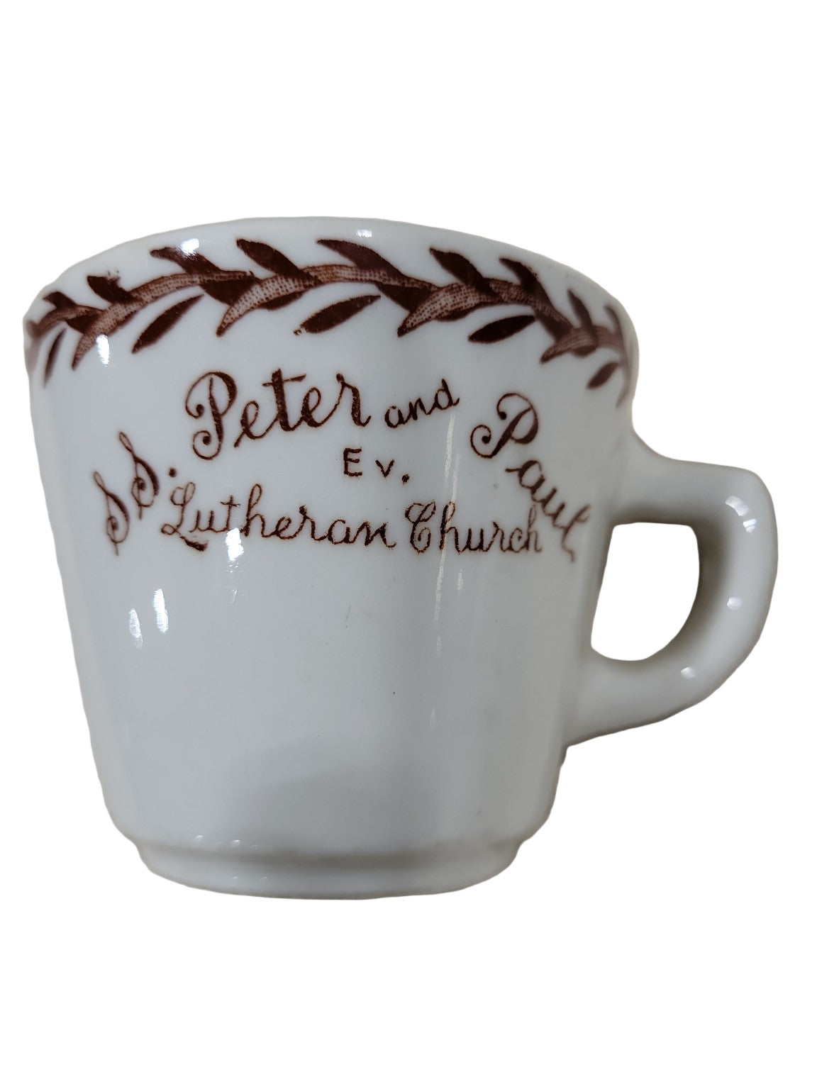 Set of 19 Walker China Church Commemorative Cups – SS. Peter and Paul Lutheran Church