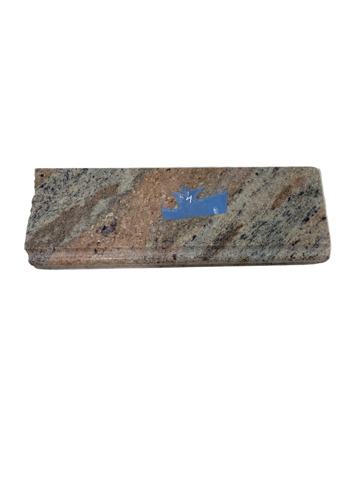 Polished Granite Backsplash Remnant – 16" x 5 ½"