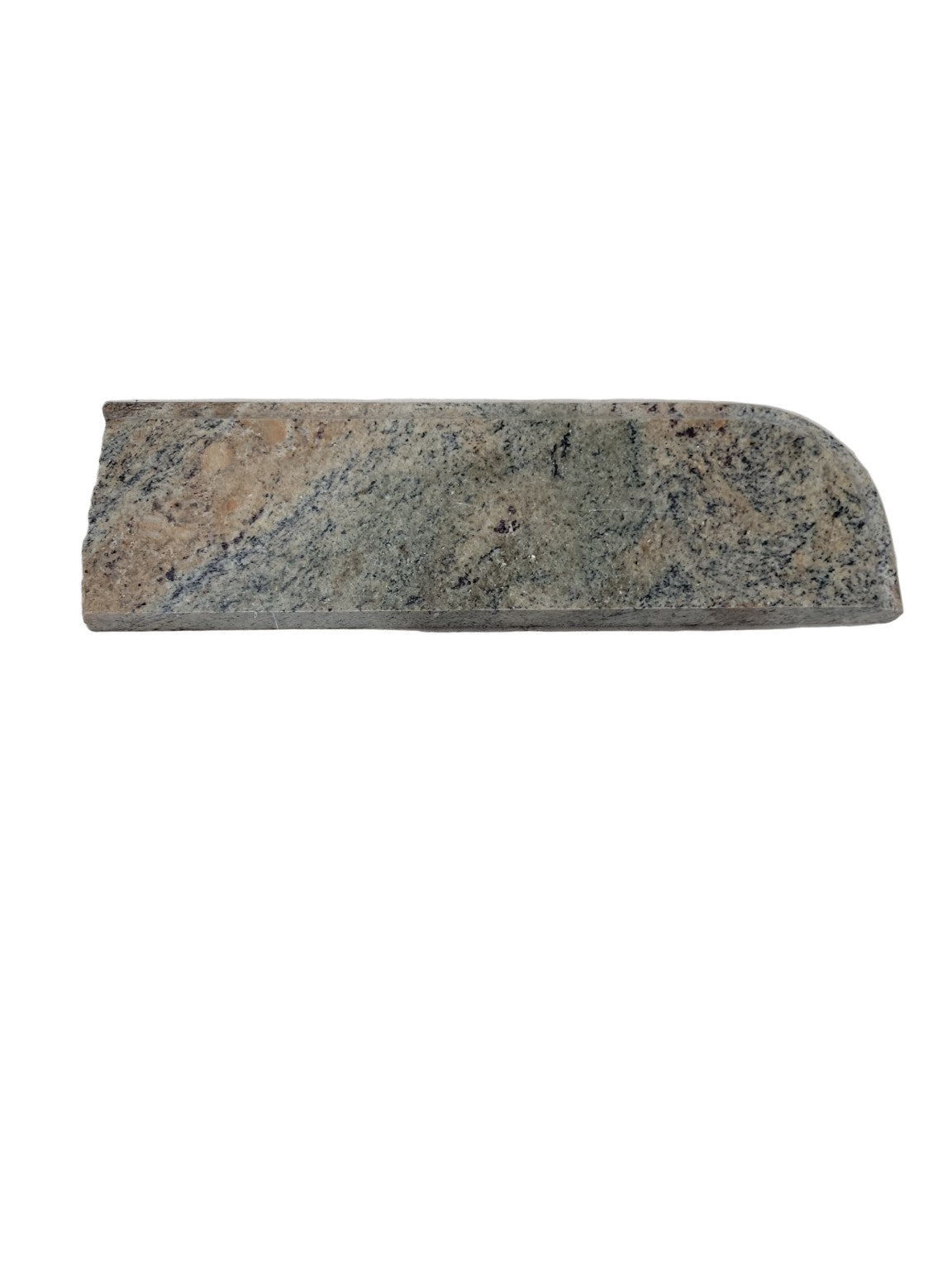 Polished Granite End Cap Remnant – 18 ¼" x 5 ½"
