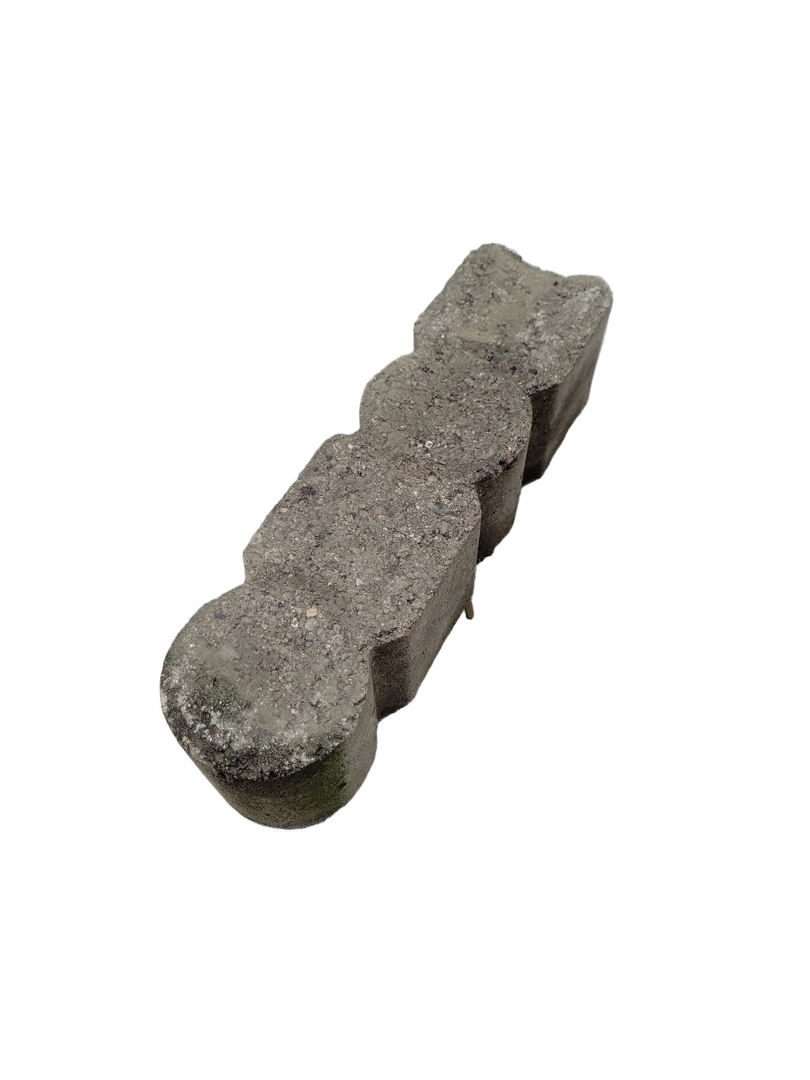 Salvaged Interlocking Concrete Edging Pavers – Set of 66