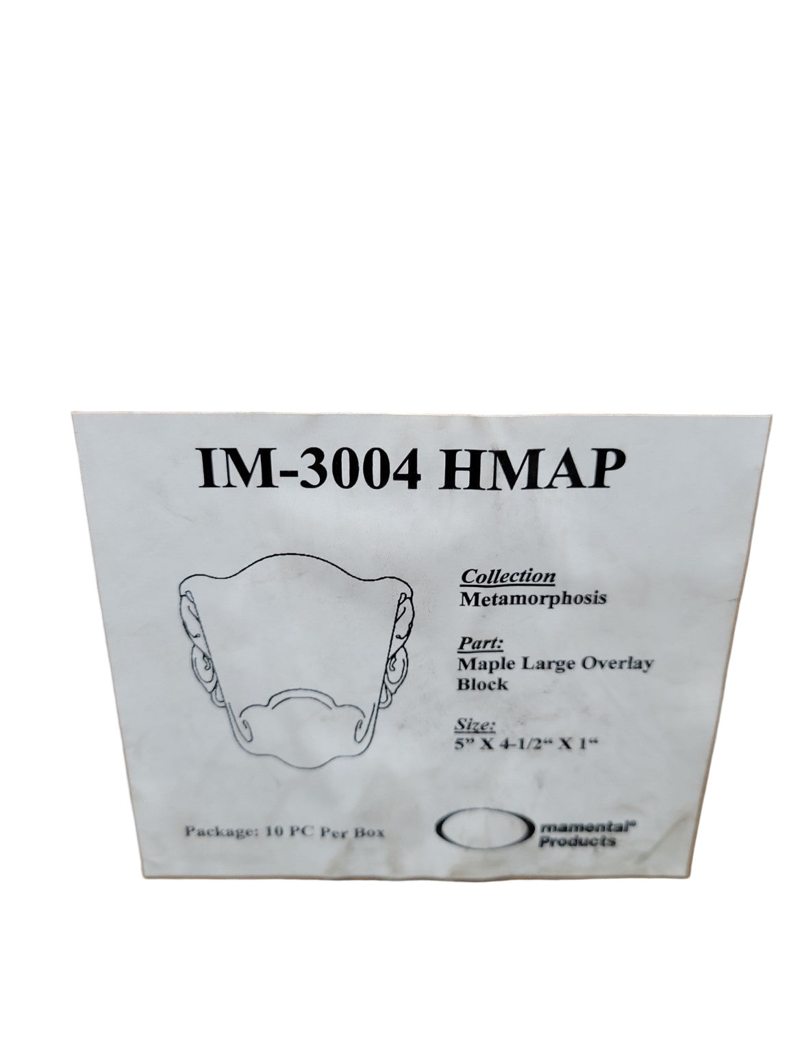 Maple Overlay Block – Ornamental Millwork