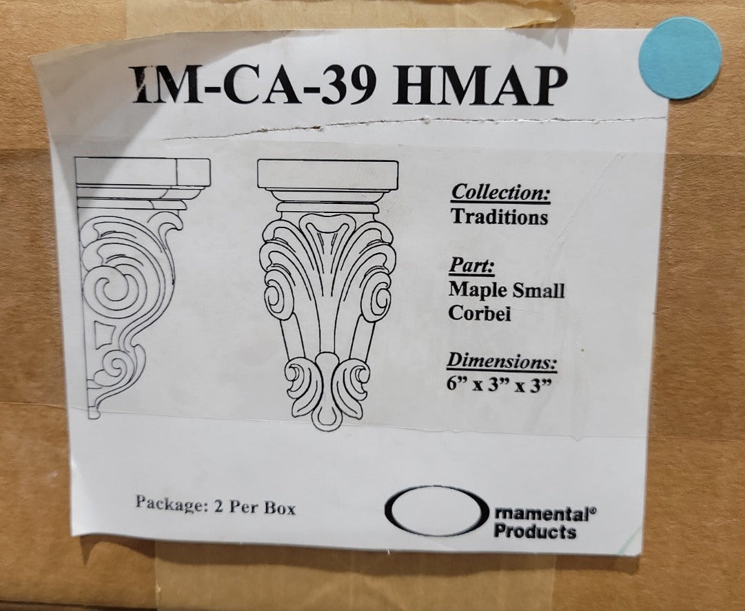 Maple Small Corbel – Ornamental Millwork Traditions Collection