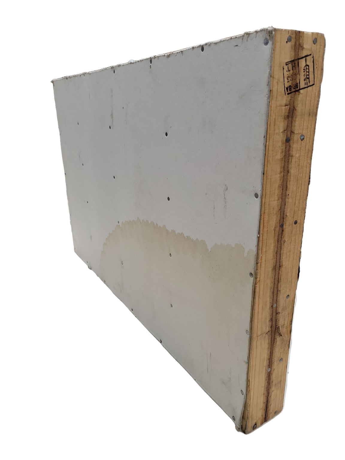 Large Handmade Wood Display Rack – 6-Shelf Wall Unit