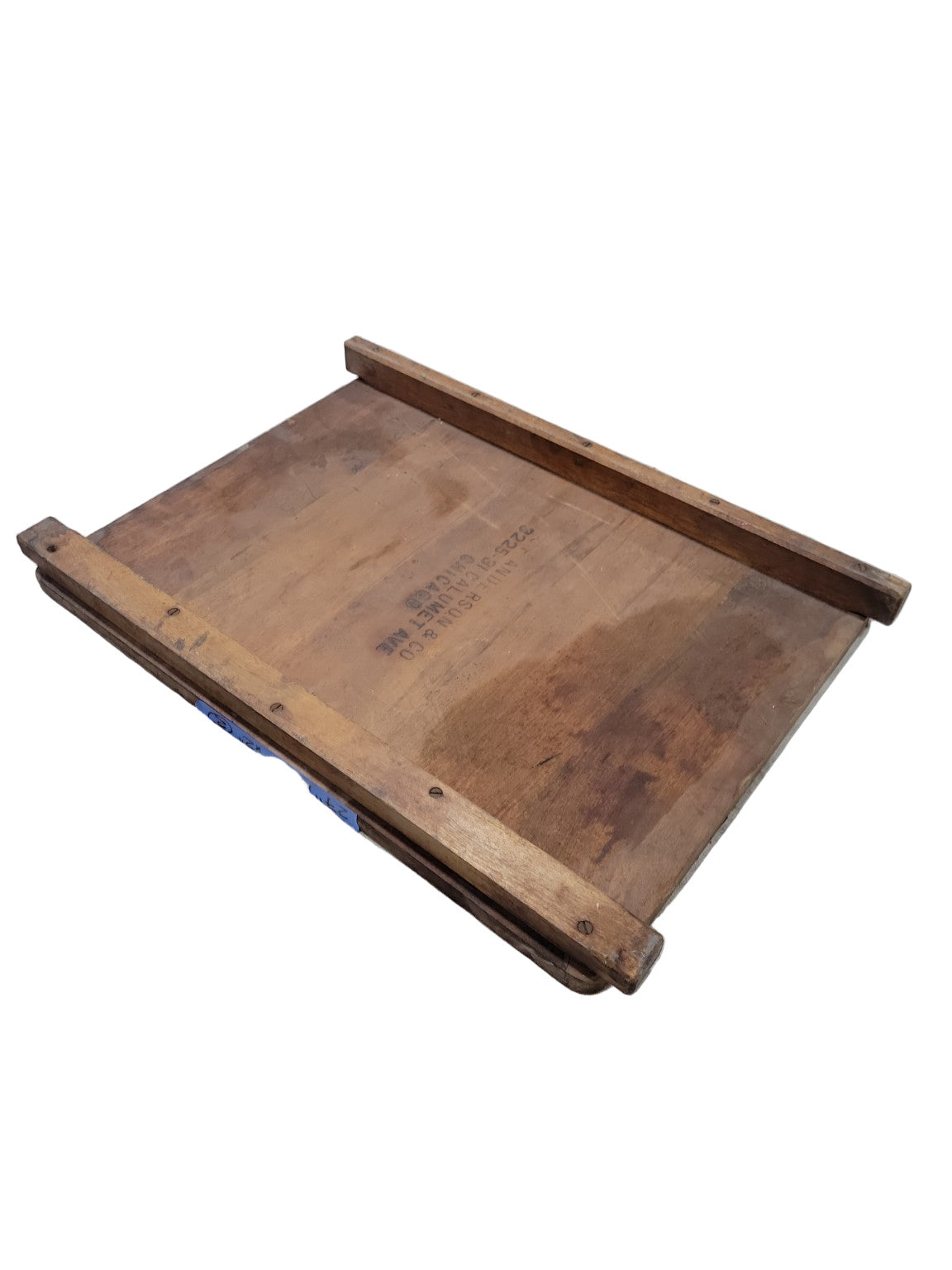 Vintage Wooden Printer’s Composing Board – C.F. Anderson & Co. Chicago