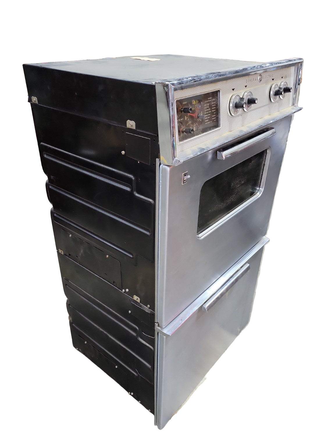 Vintage General Electric Stainless Steel Wall Oven – Double Stack