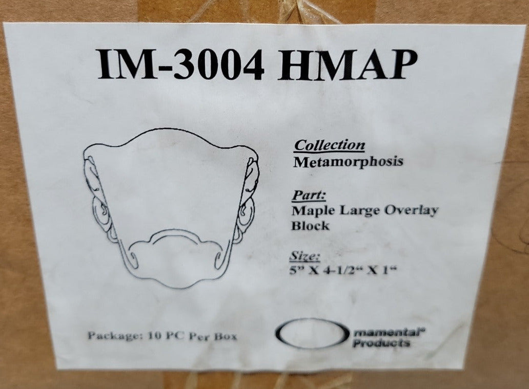 Maple Large Overlay Block – IM-3004 HMAP