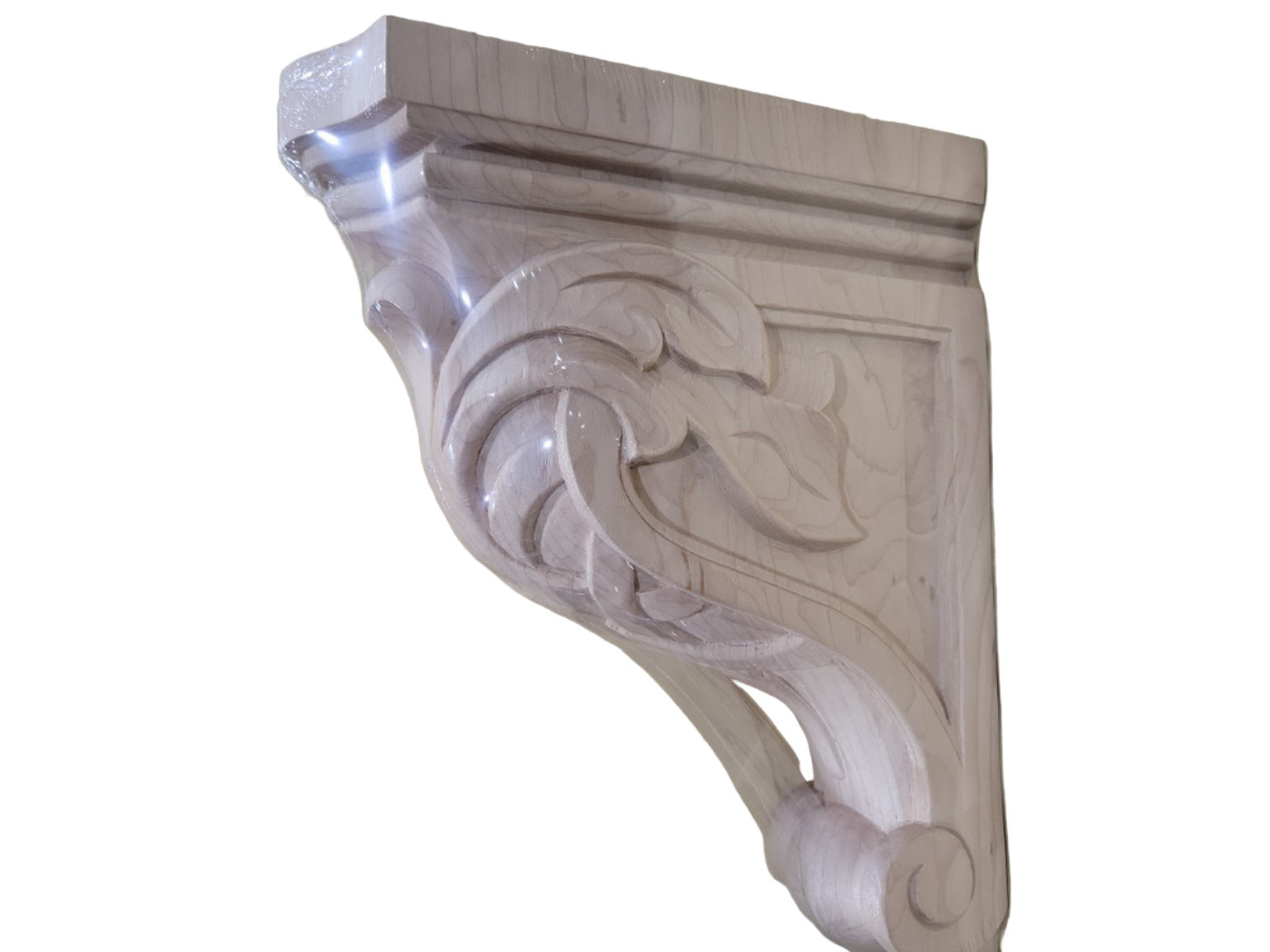 Maple Leaf Scroll Corbel – IM-CA59MAPLE