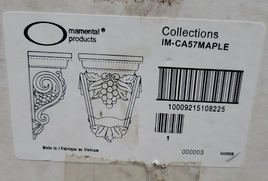 Maple Grape Corbel – IM-CA57MAPLE