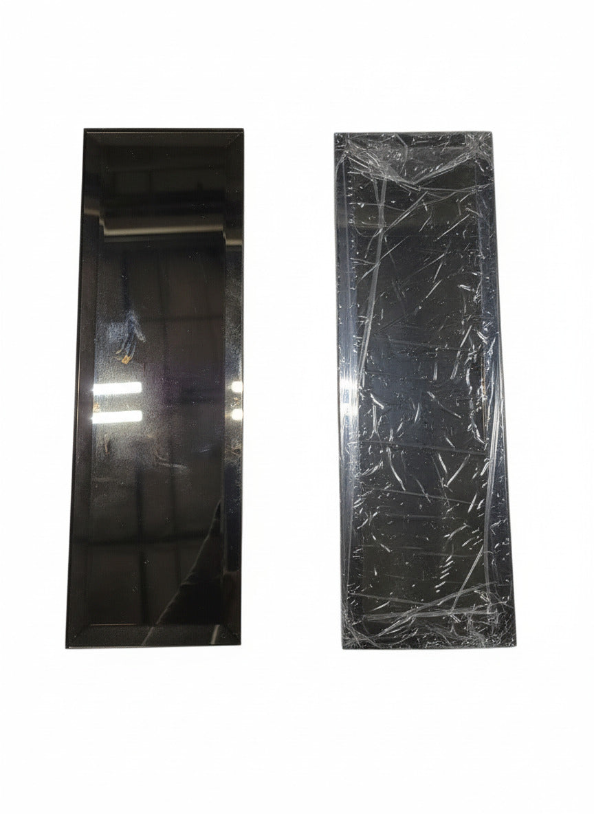 Set of Two Beveled Mirror Accent Tiles – 8 7/8" x 2 7/8"